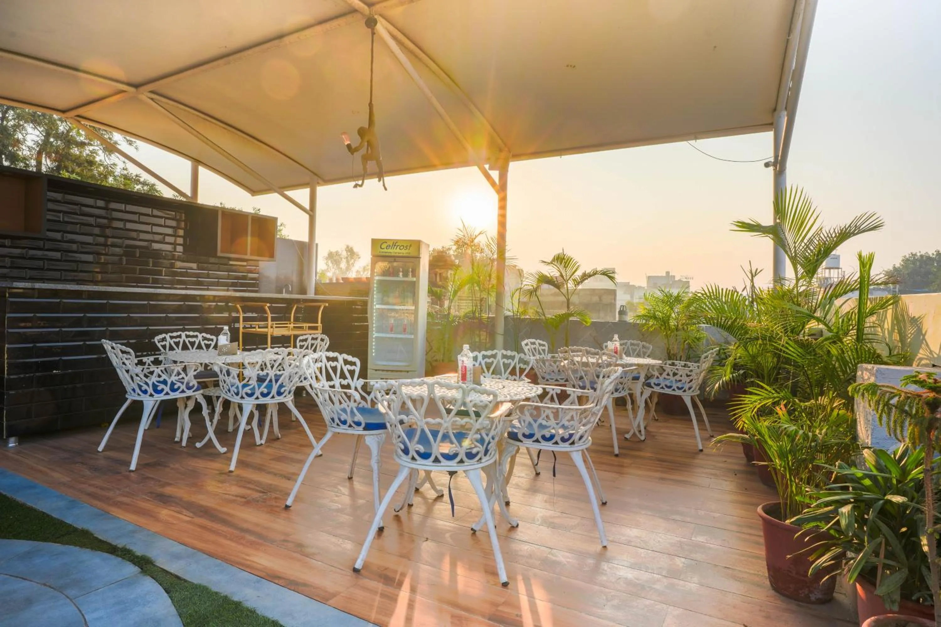 Balcony/Terrace in Stamps Golden Lagoon by Eight Continents - Opposite to Golden Temple