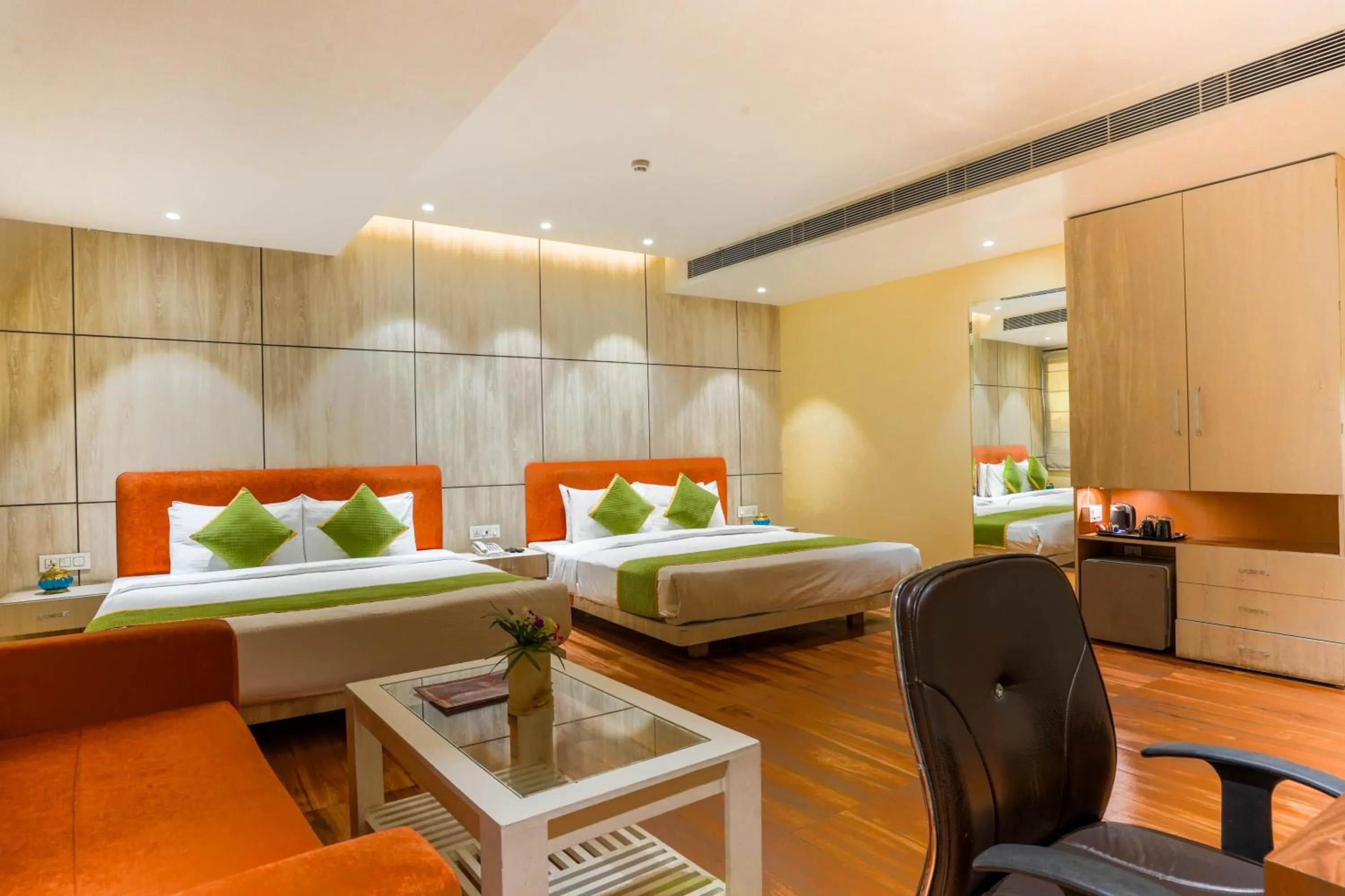 Bed in Stamps Golden Lagoon by Eight Continents - Opposite to Golden Temple