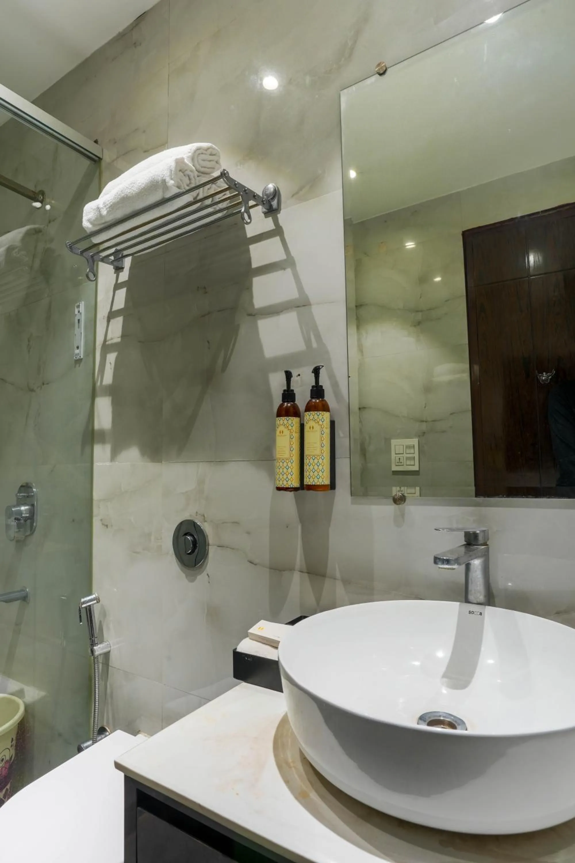 Shower in Stamps Golden Lagoon by Eight Continents - Opposite to Golden Temple