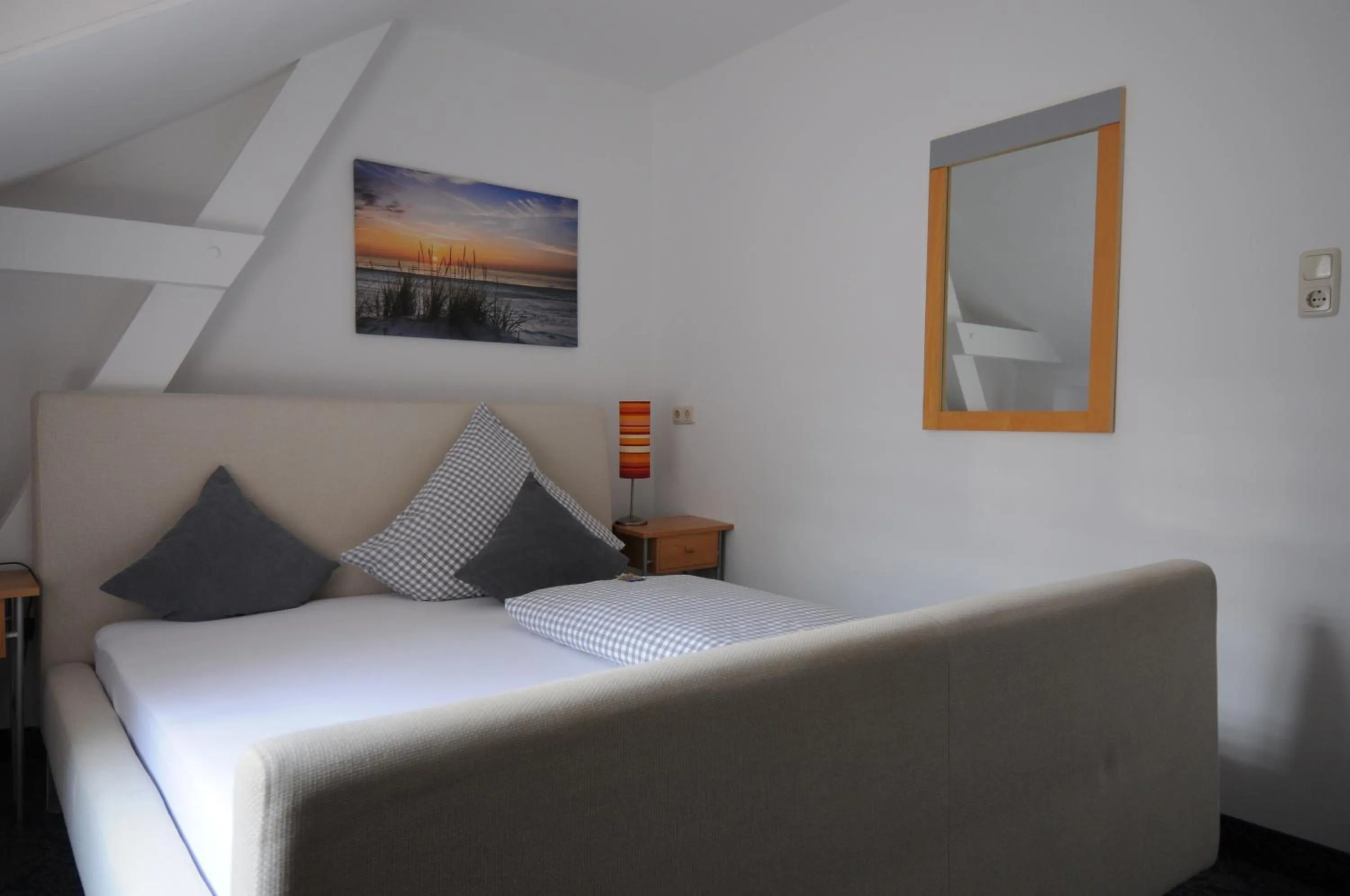 Bed in Hotel und Gästehaus Will