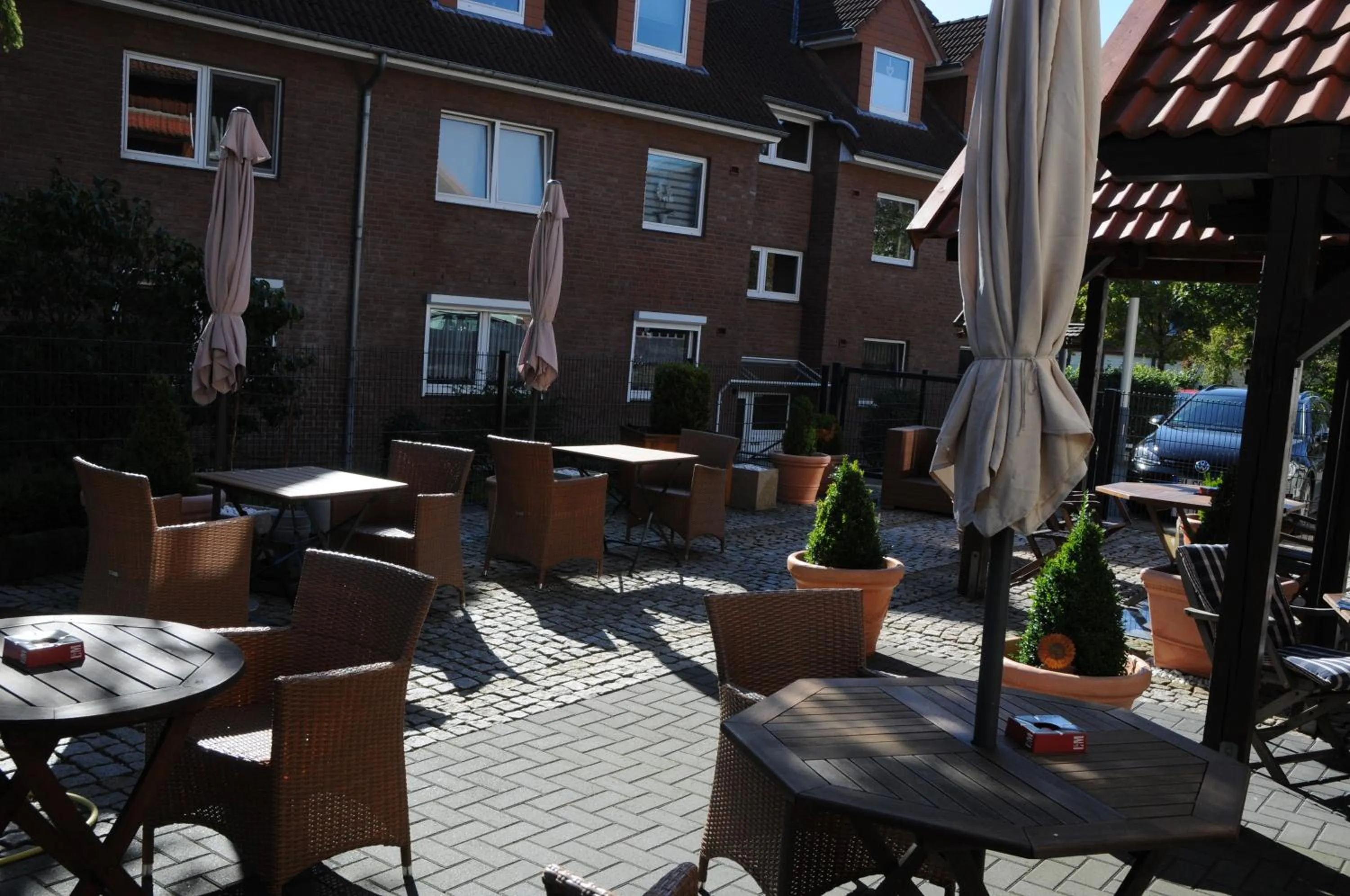 Garden view in Hotel und Gästehaus Will