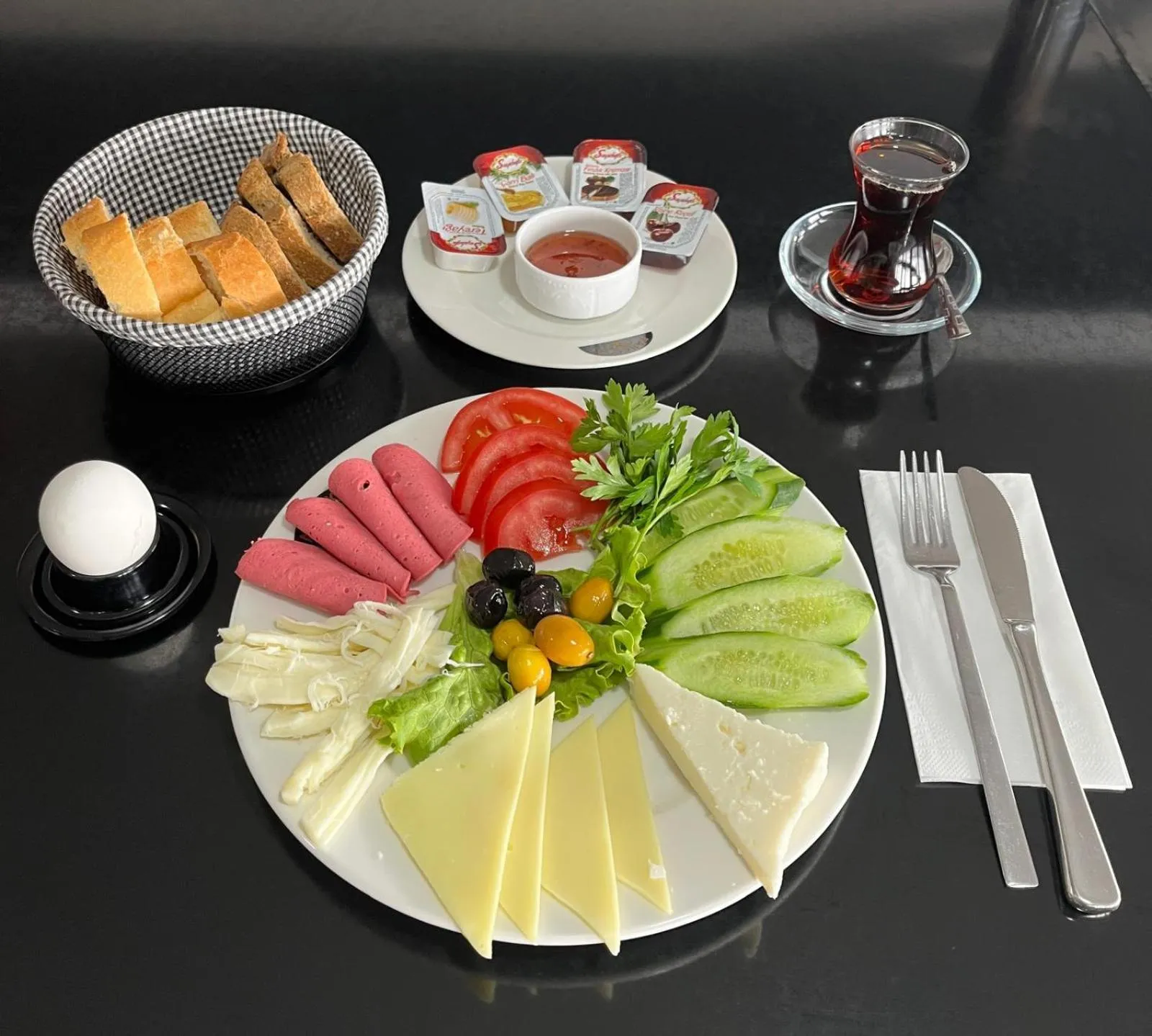 Continental breakfast in Istanbul Airport Express Hotel