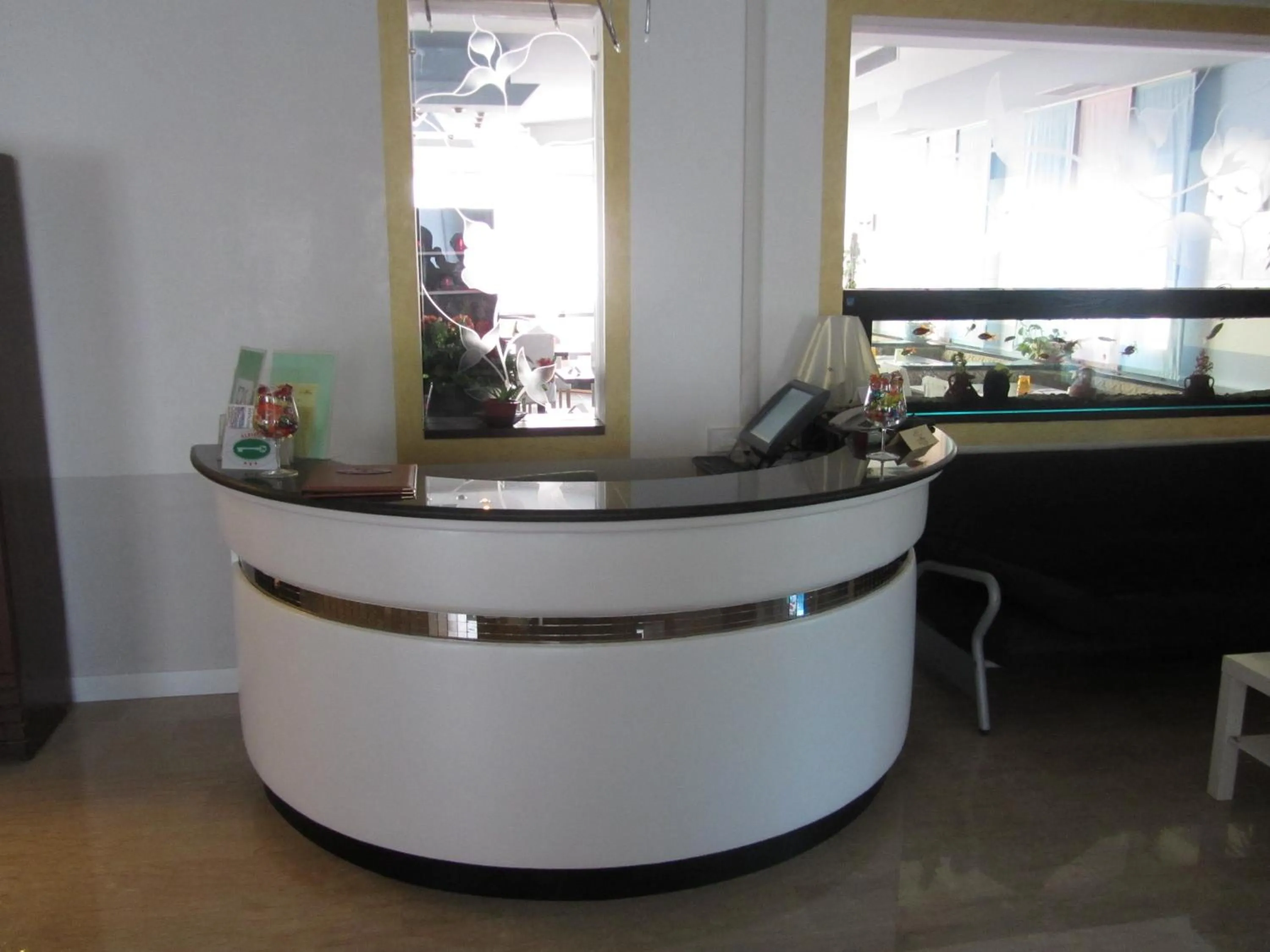 Lobby or reception in Hotel Green castellani