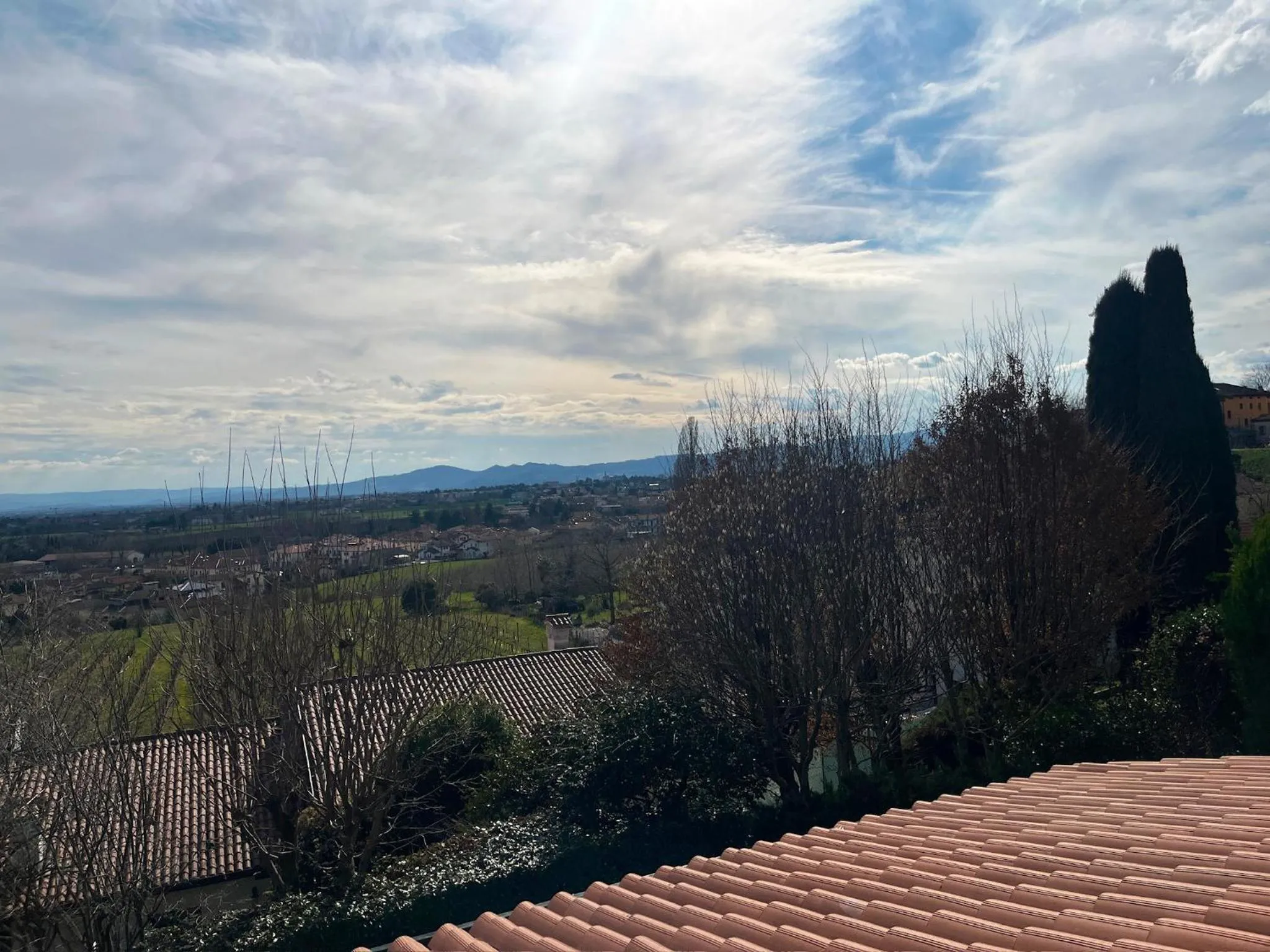 View (from property/room) in La Collina delle Acacie