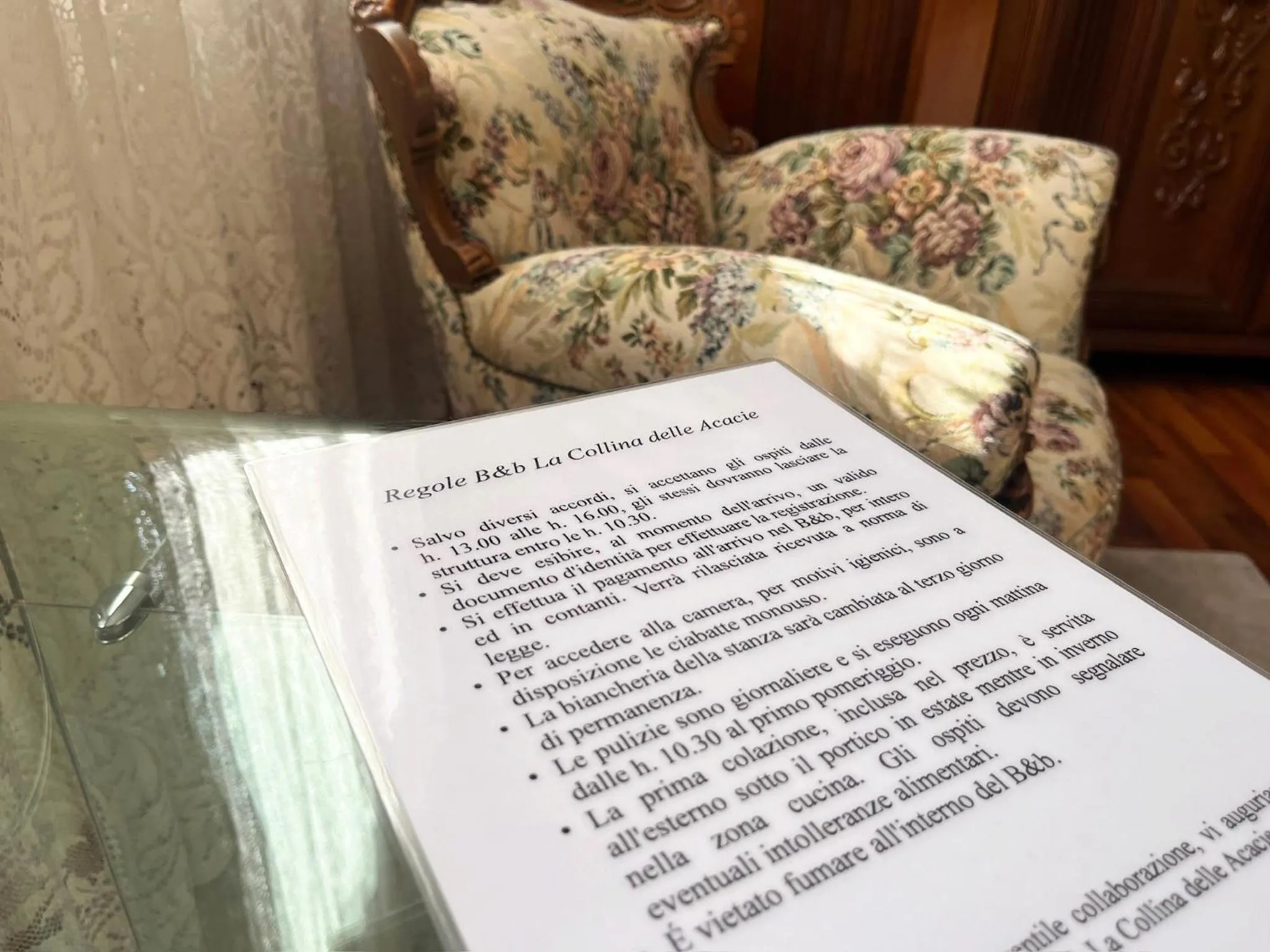 Bedroom in La Collina delle Acacie