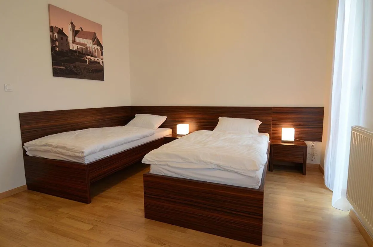 Bed in Hotel Bélier