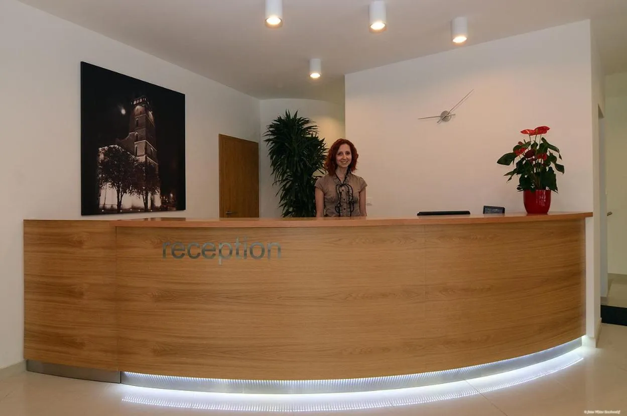 Lobby or reception in Hotel Bélier