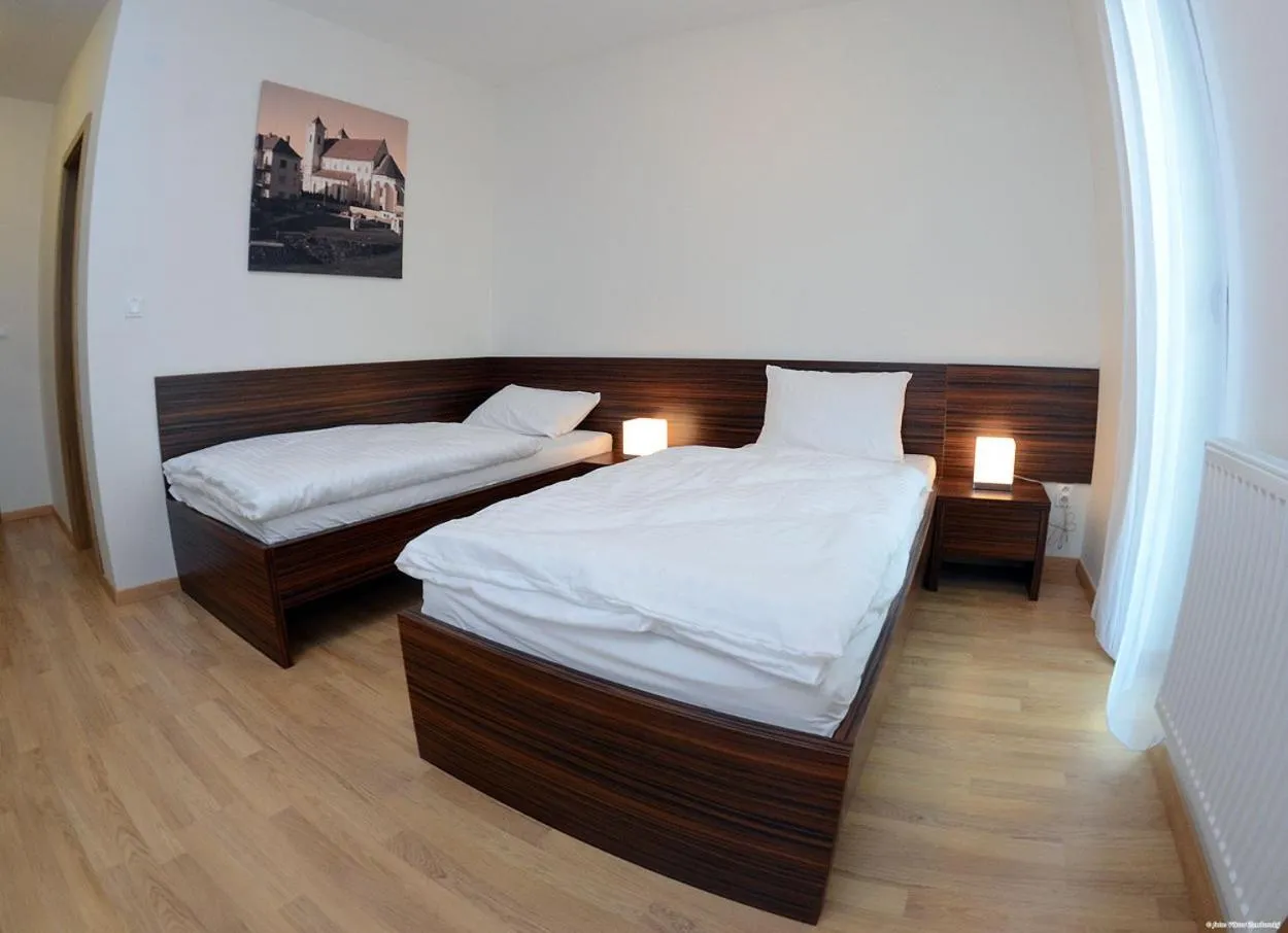 Bed in Hotel Bélier