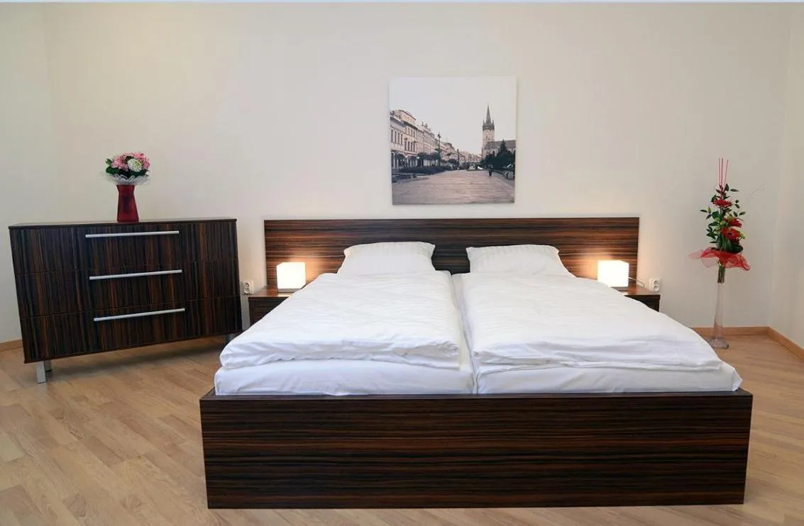 Bed in Hotel Bélier