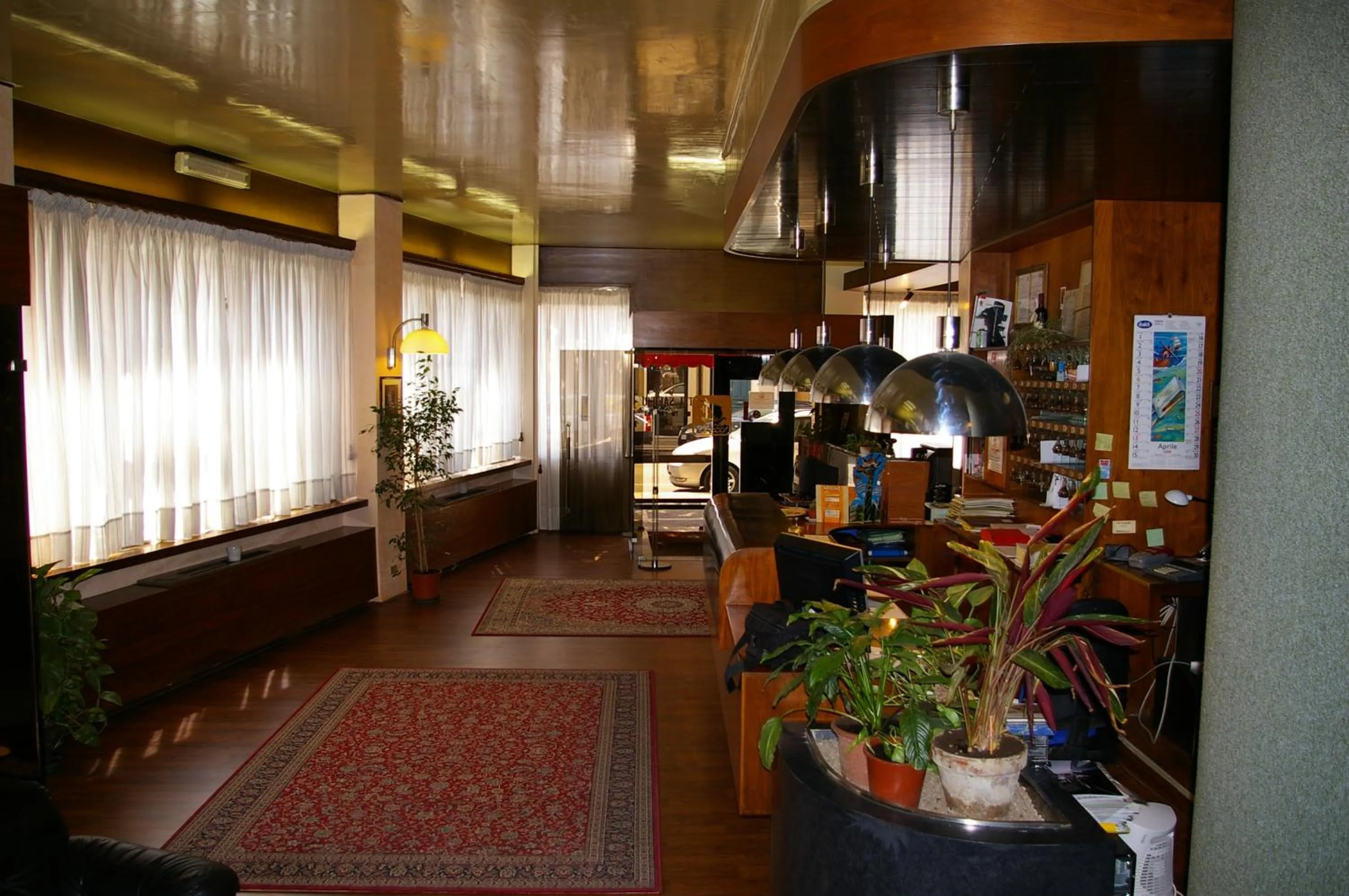 Lobby or reception in Hotel Salieri