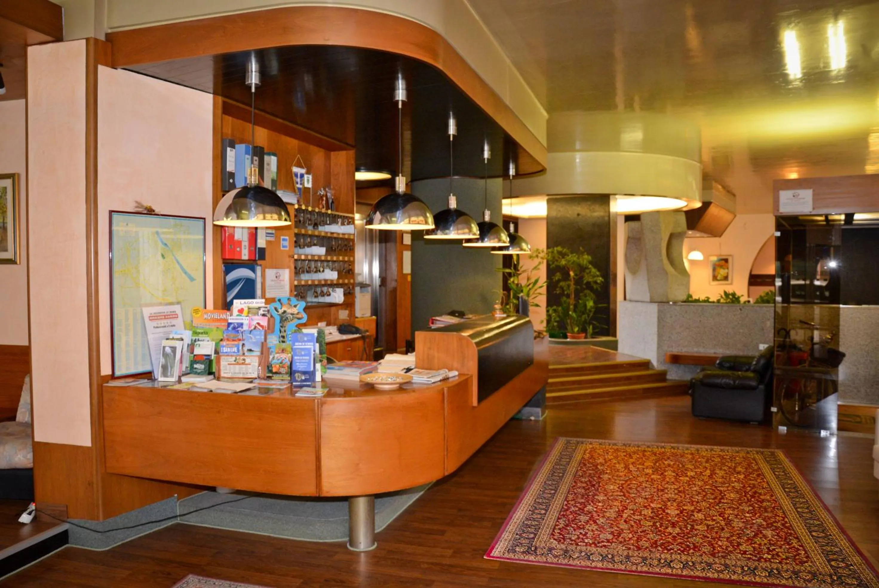 Lobby or reception in Hotel Salieri