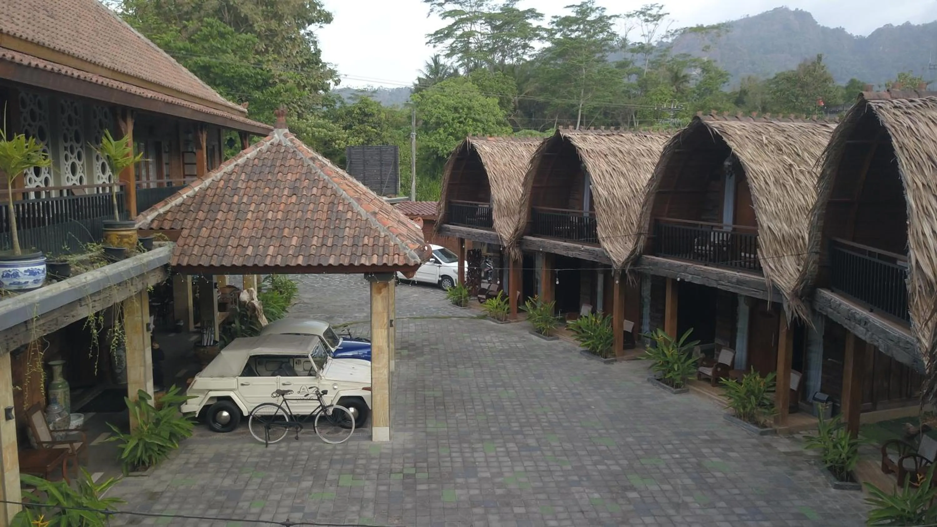 Property building in Khanaya Hotel Borobudur