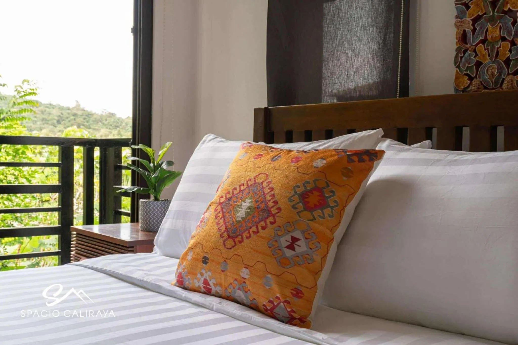 View (from property/room), Bed in Spacio Caliraya Bed & Breakfast