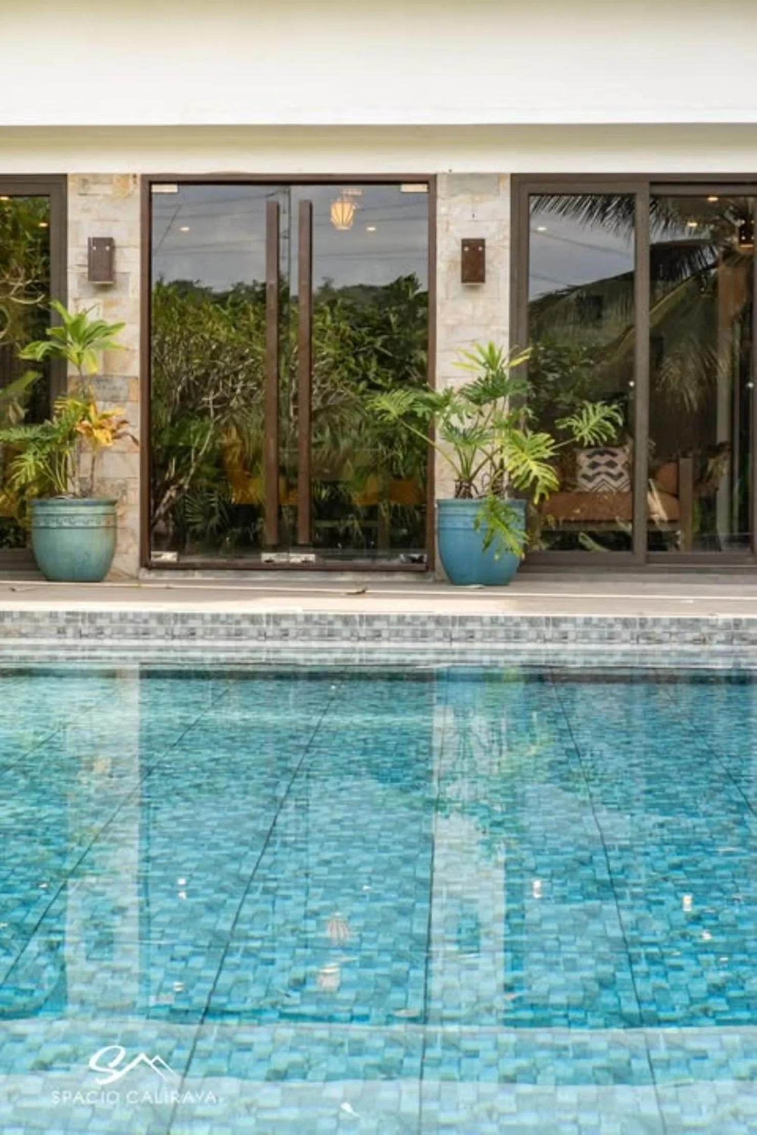 Pool view in Spacio Caliraya Bed & Breakfast