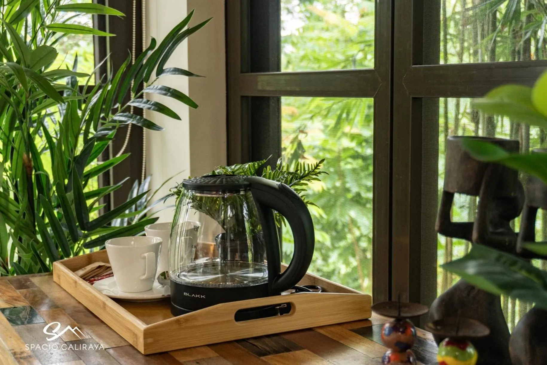 Coffee/tea facilities in Spacio Caliraya Bed & Breakfast