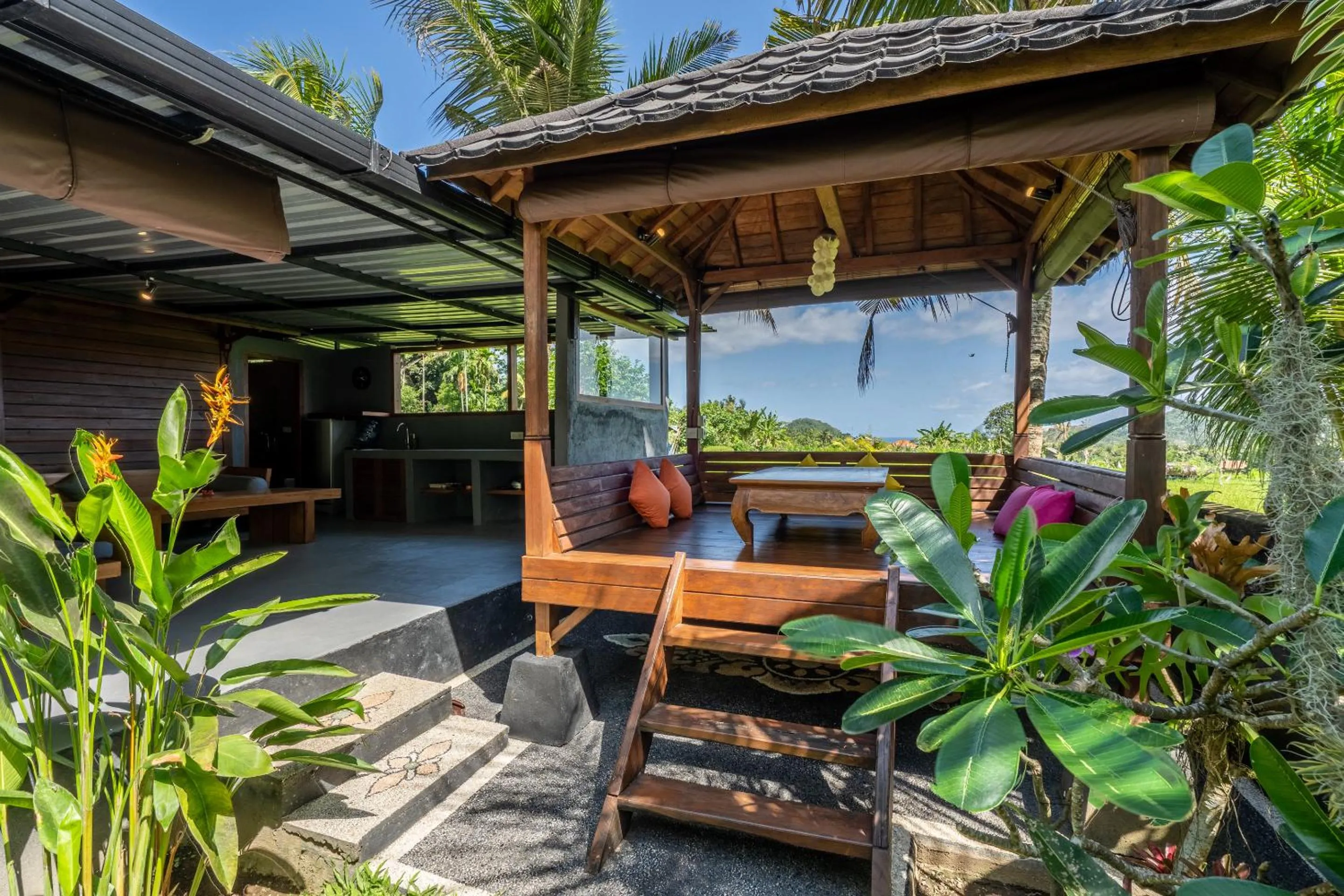 Patio in Pondok Carik Villa Manggis