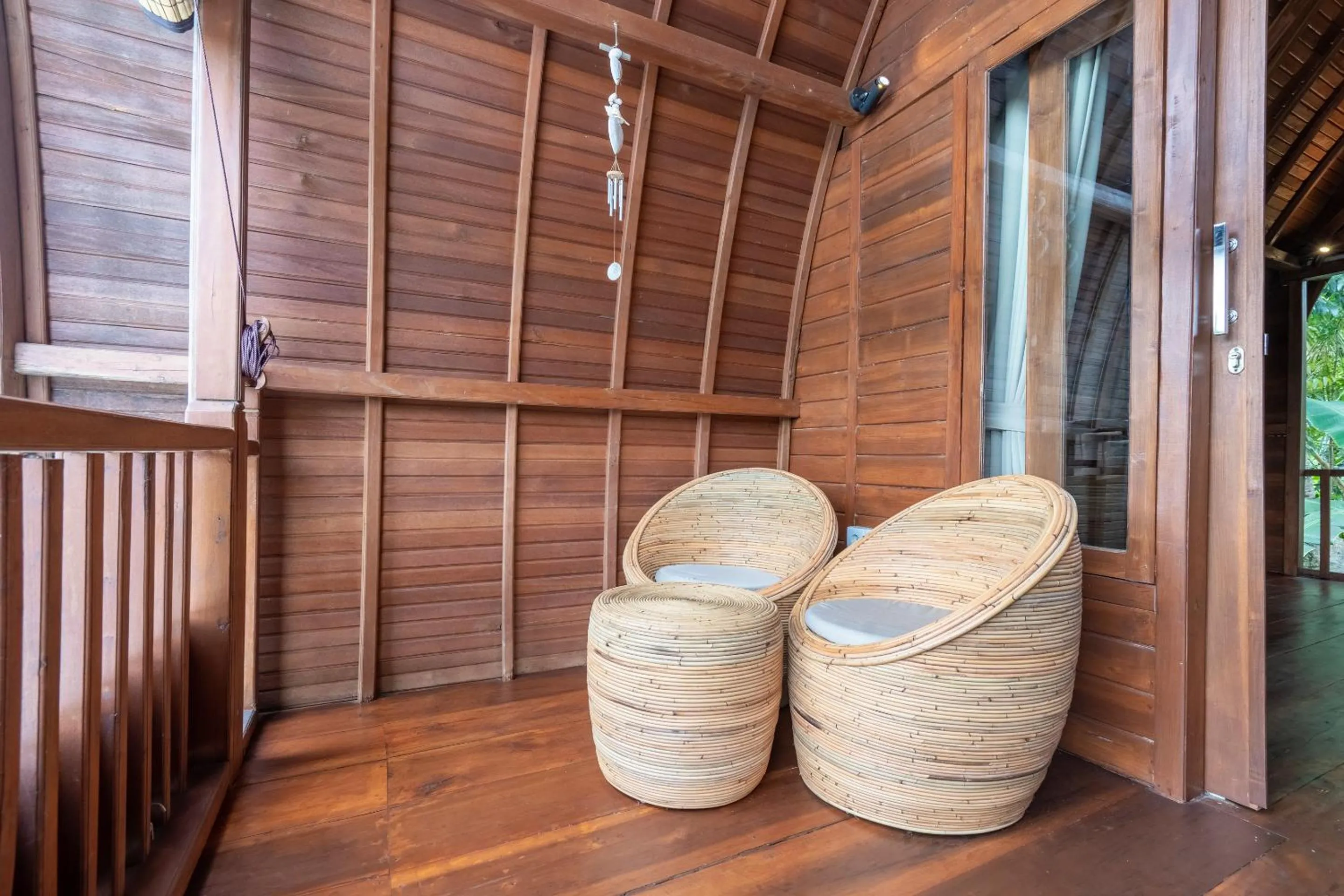 Balcony/Terrace in Pondok Carik Villa Manggis