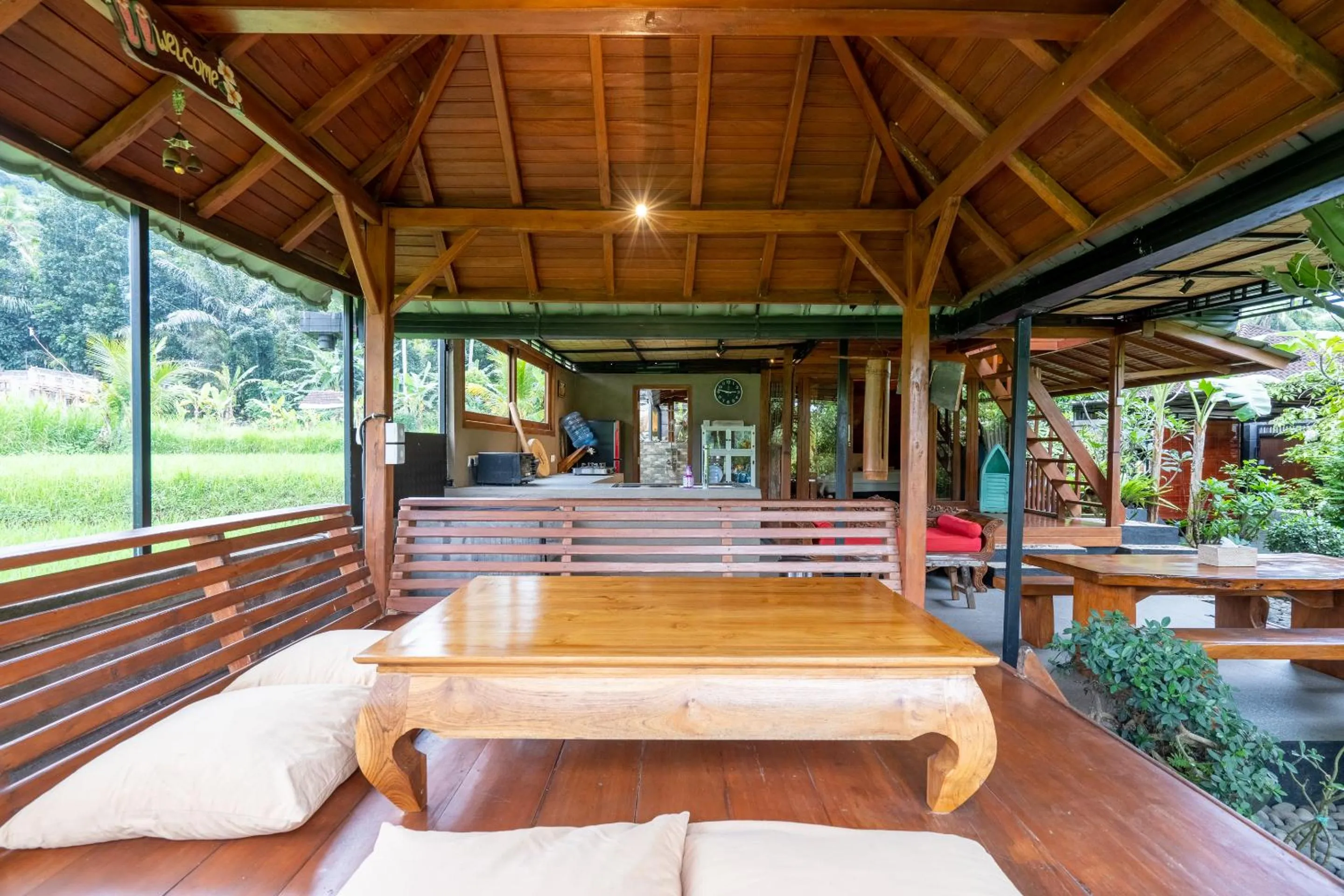 Balcony/Terrace in Pondok Carik Villa Manggis
