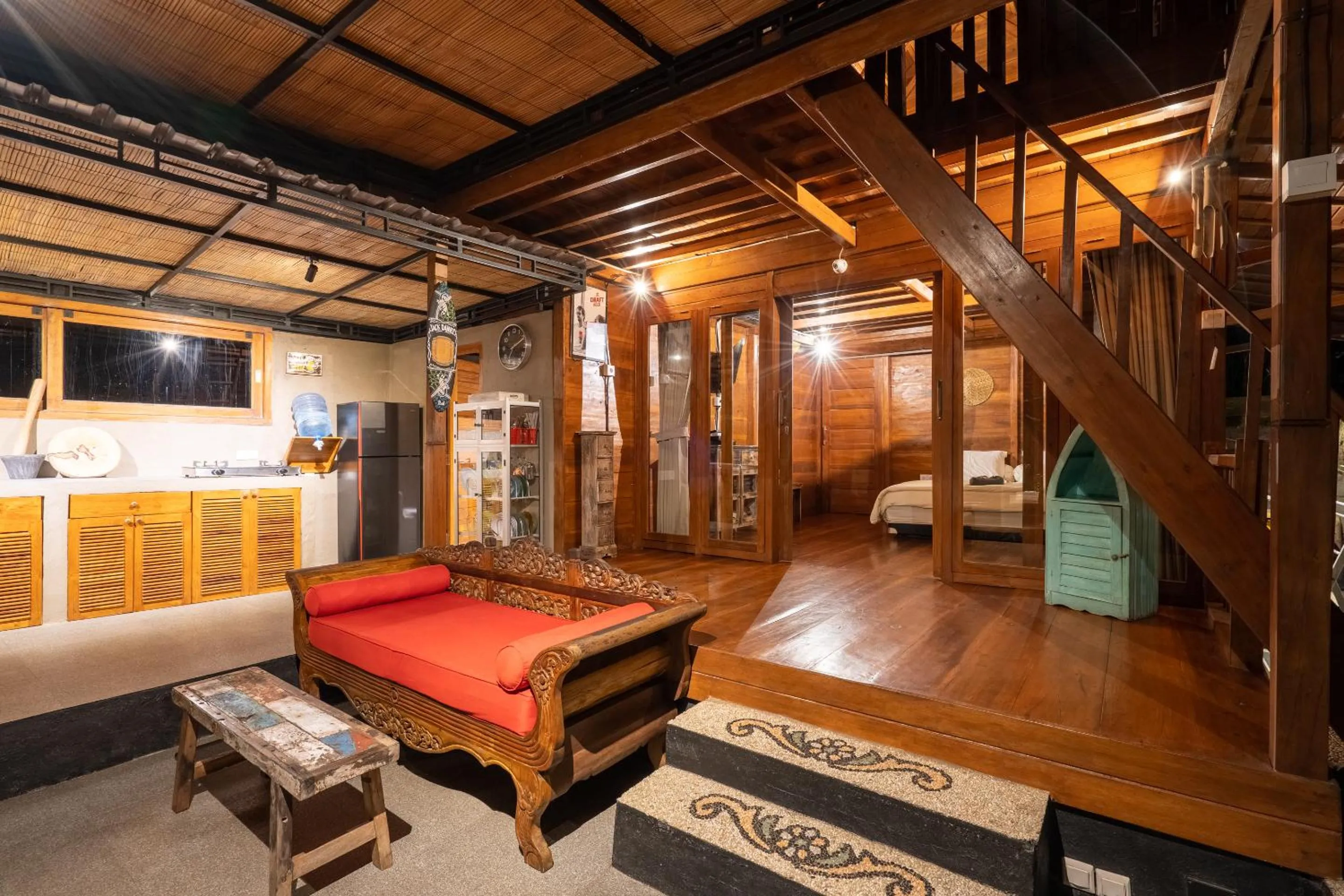 Living room in Pondok Carik Villa Manggis