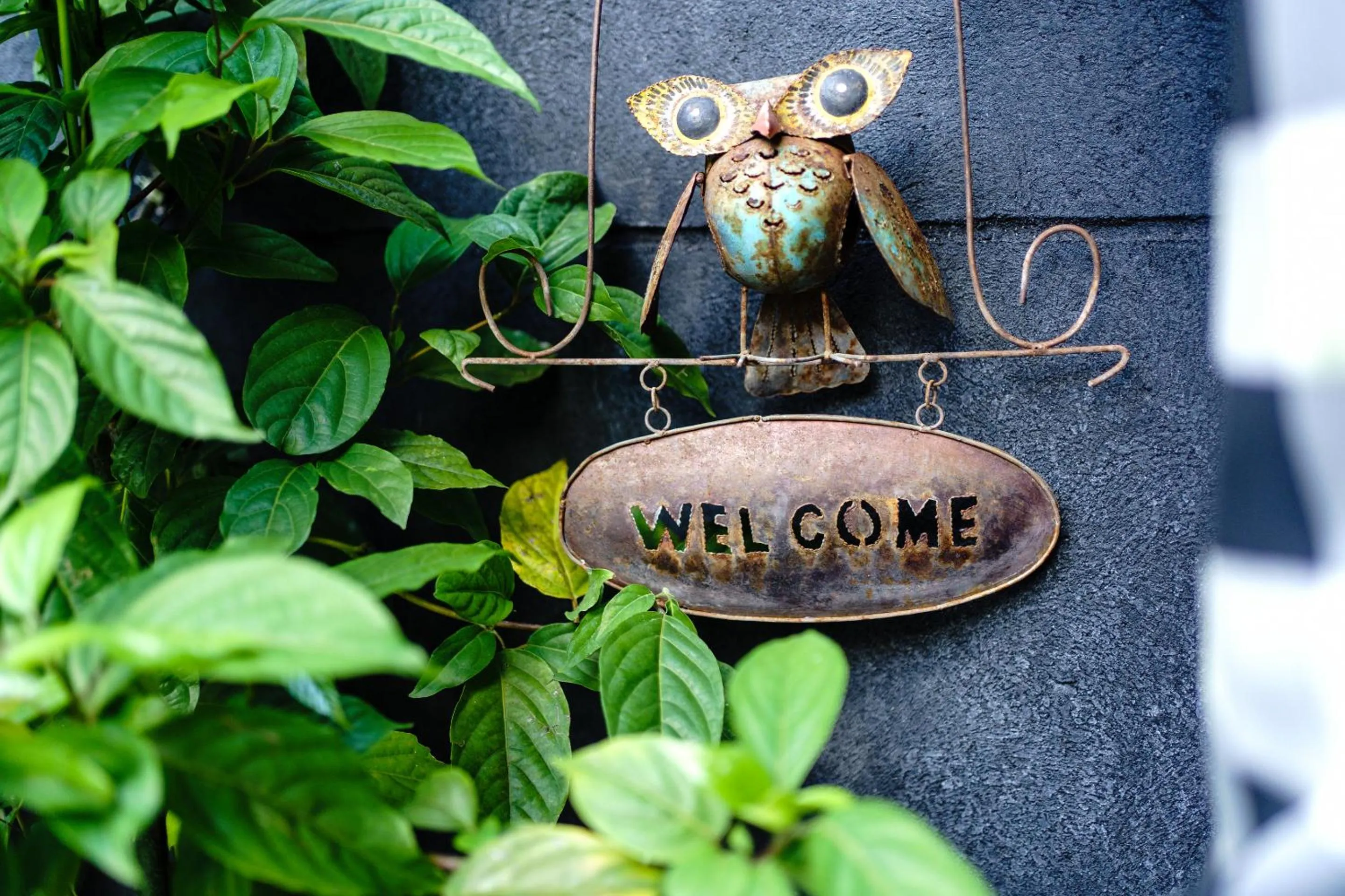 Decorative detail in Pondok Carik Villa Manggis