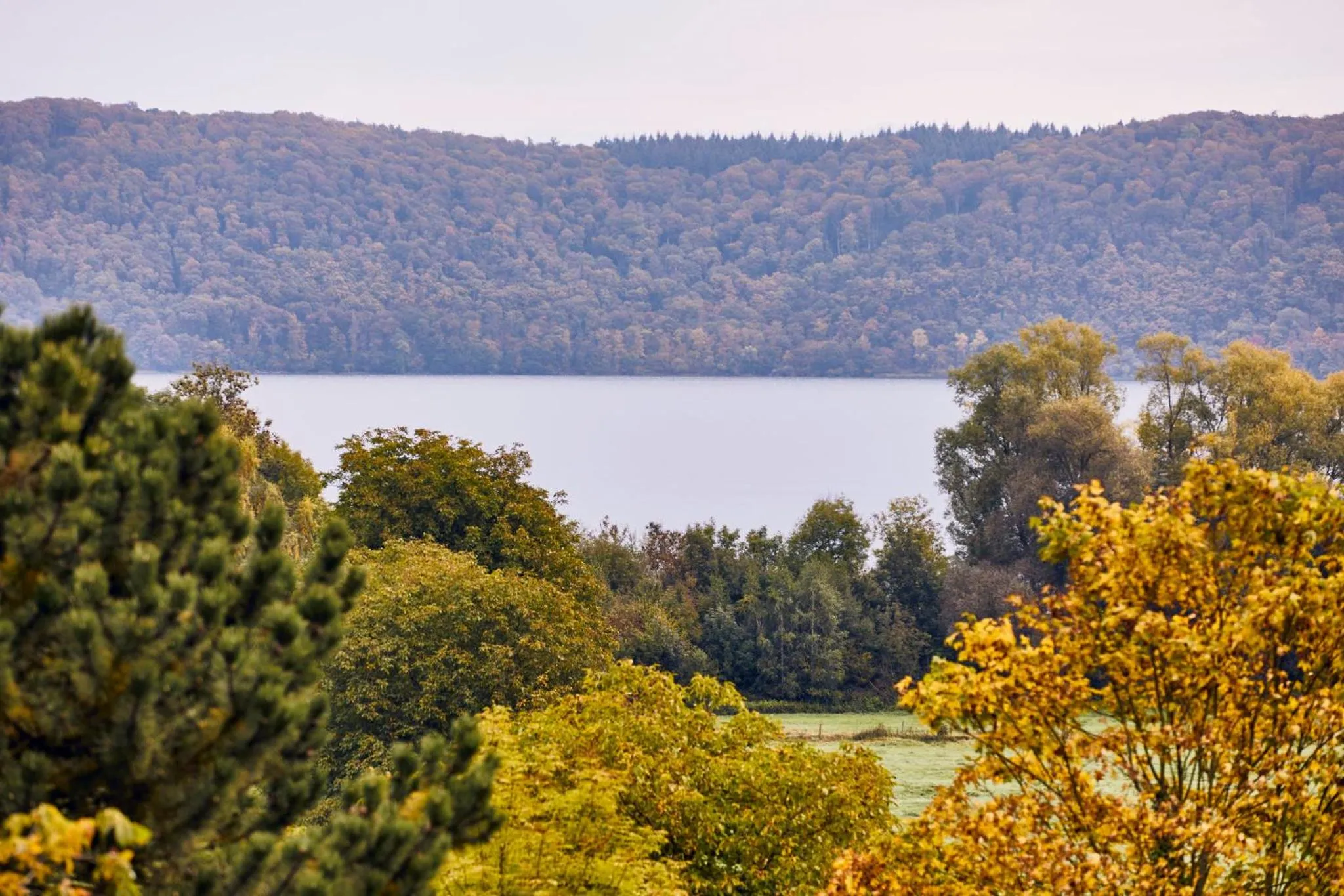 Lake view in Seehotel Maria Laach