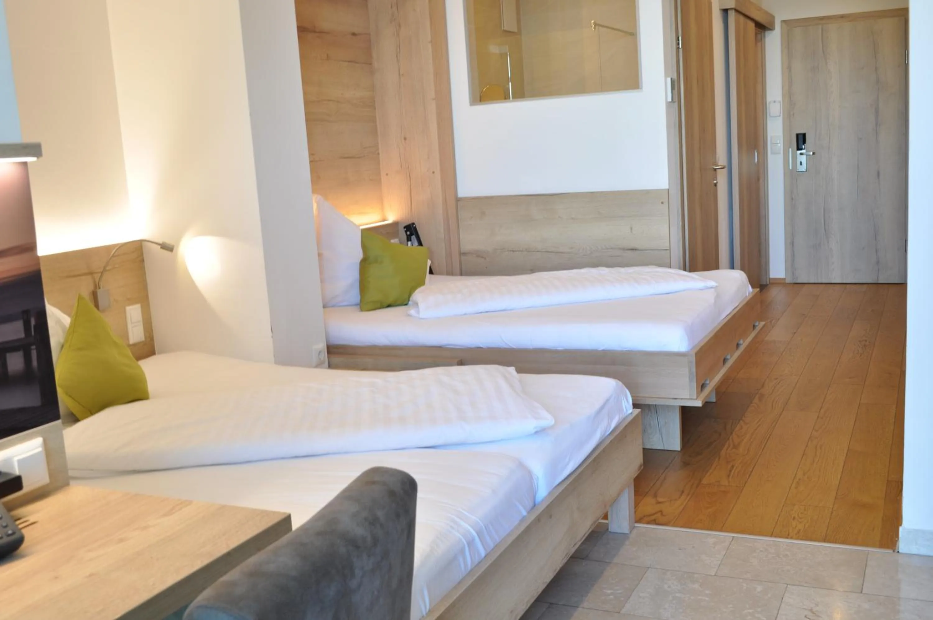 Bed in Seehotel Herlinde