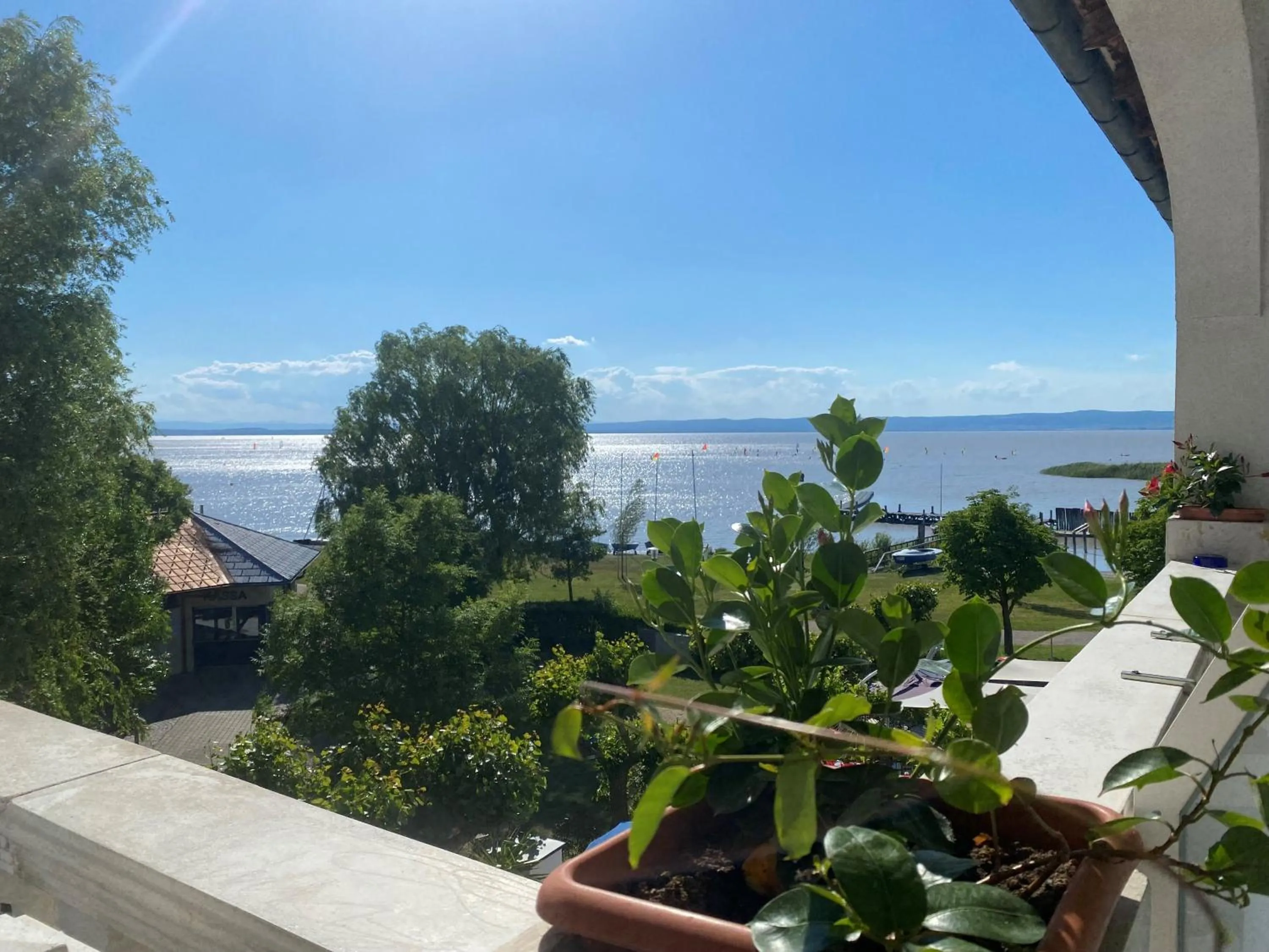 View (from property/room) in Seehotel Herlinde