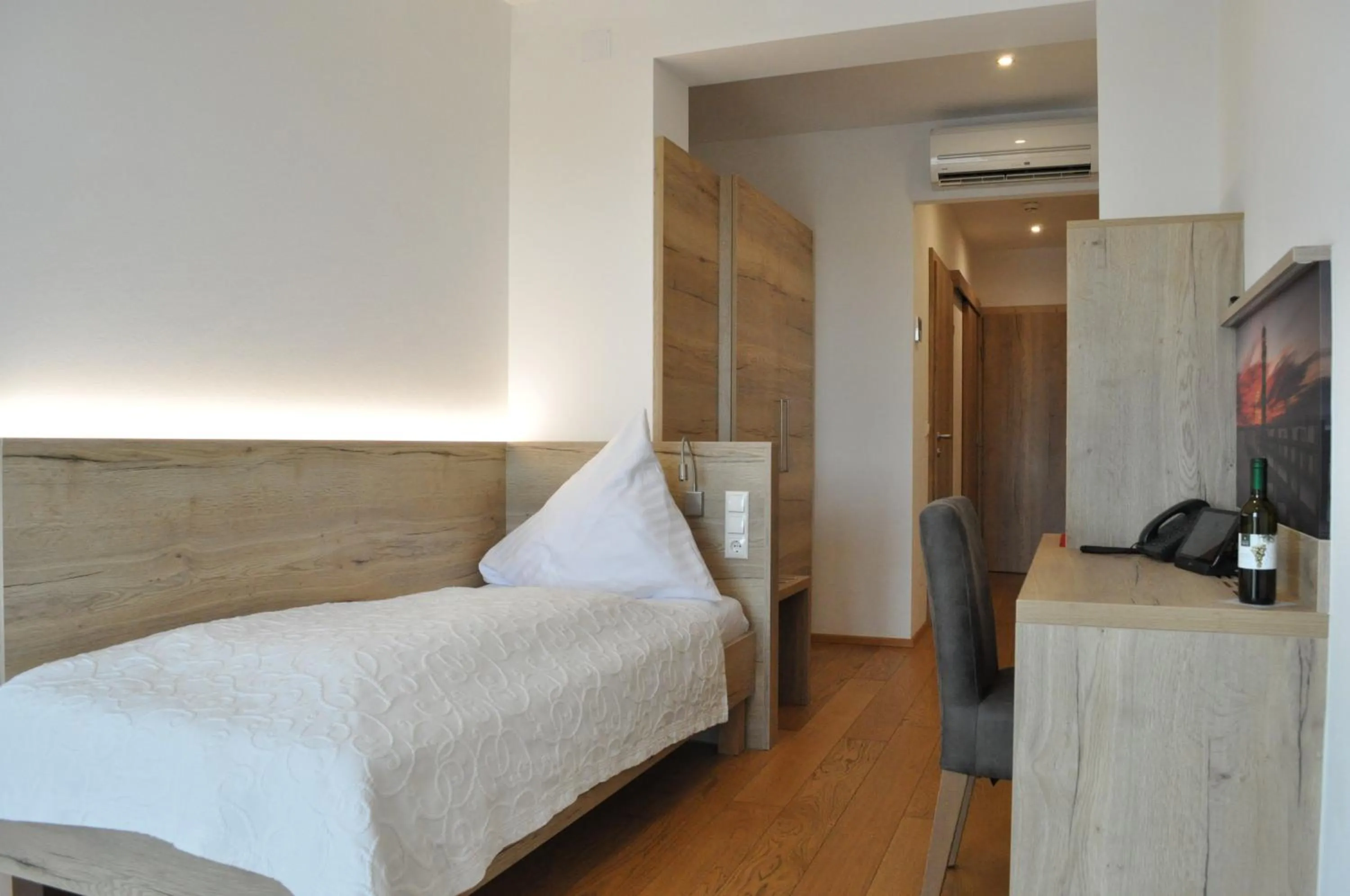 Bed in Seehotel Herlinde