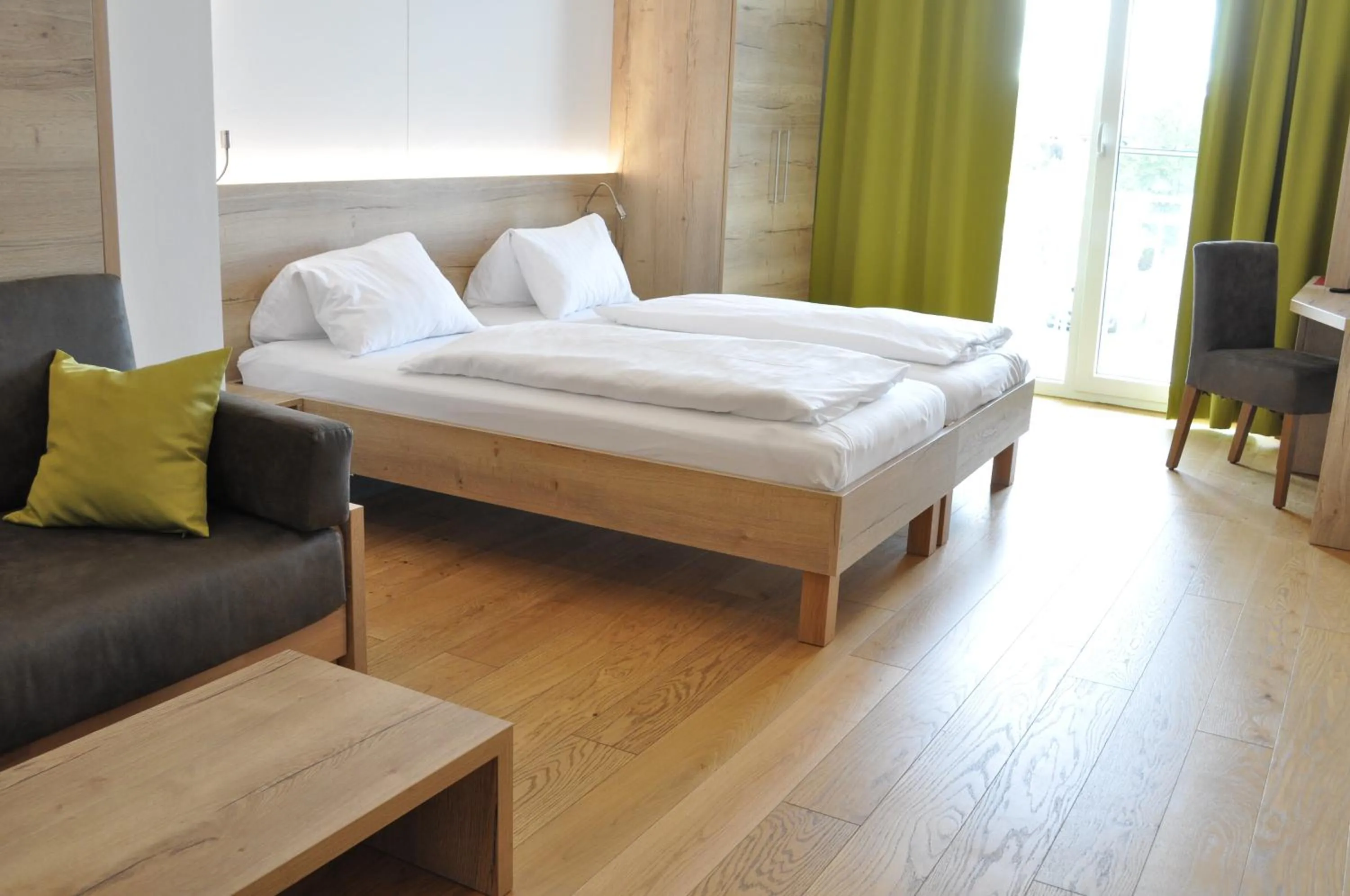 Bed in Seehotel Herlinde
