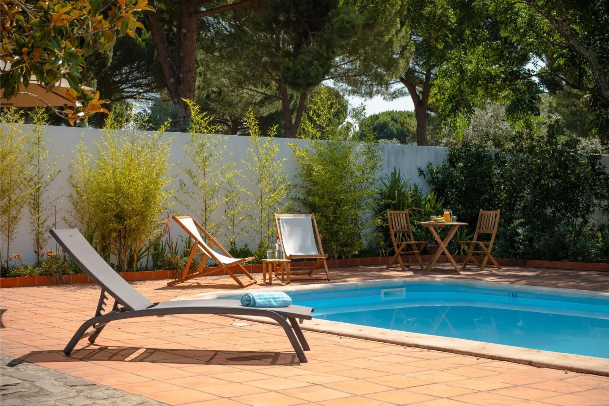 Swimming pool in AmendoeirasHouse-SustainableLiving
