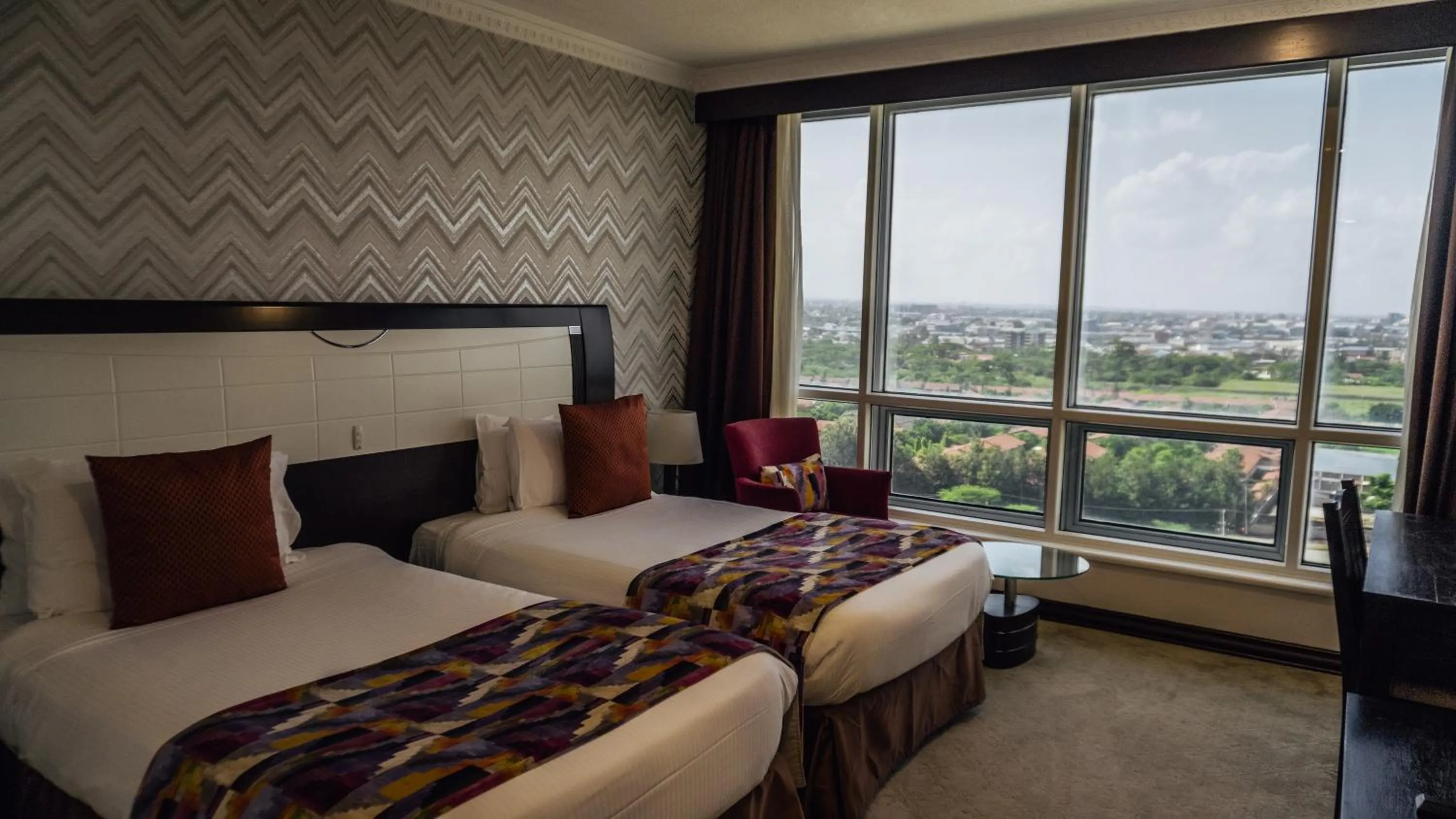 Bed in The Panari Hotel - Near Jomo Kenyatta International Airport