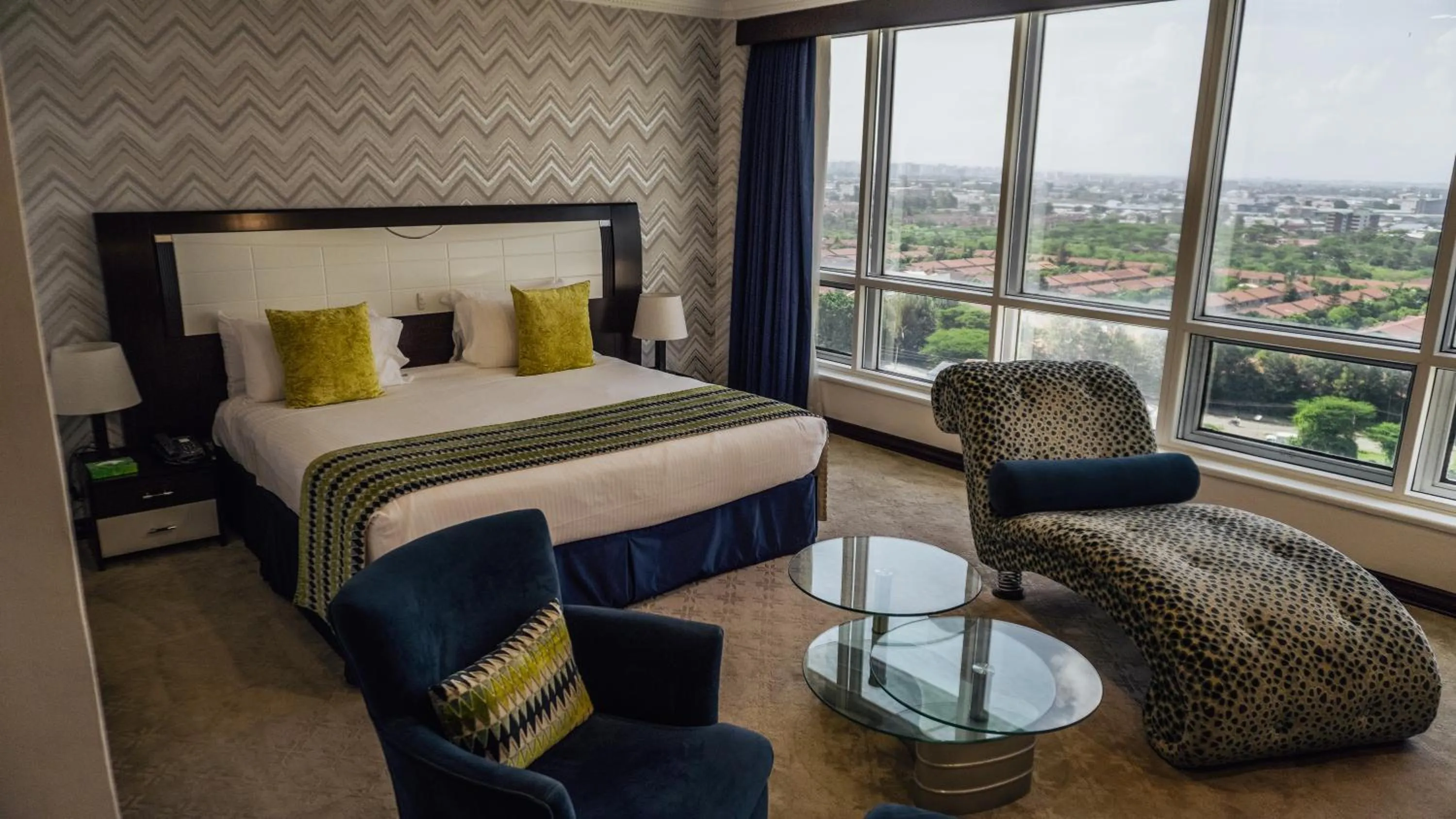 Bed in The Panari Hotel - Near Jomo Kenyatta International Airport