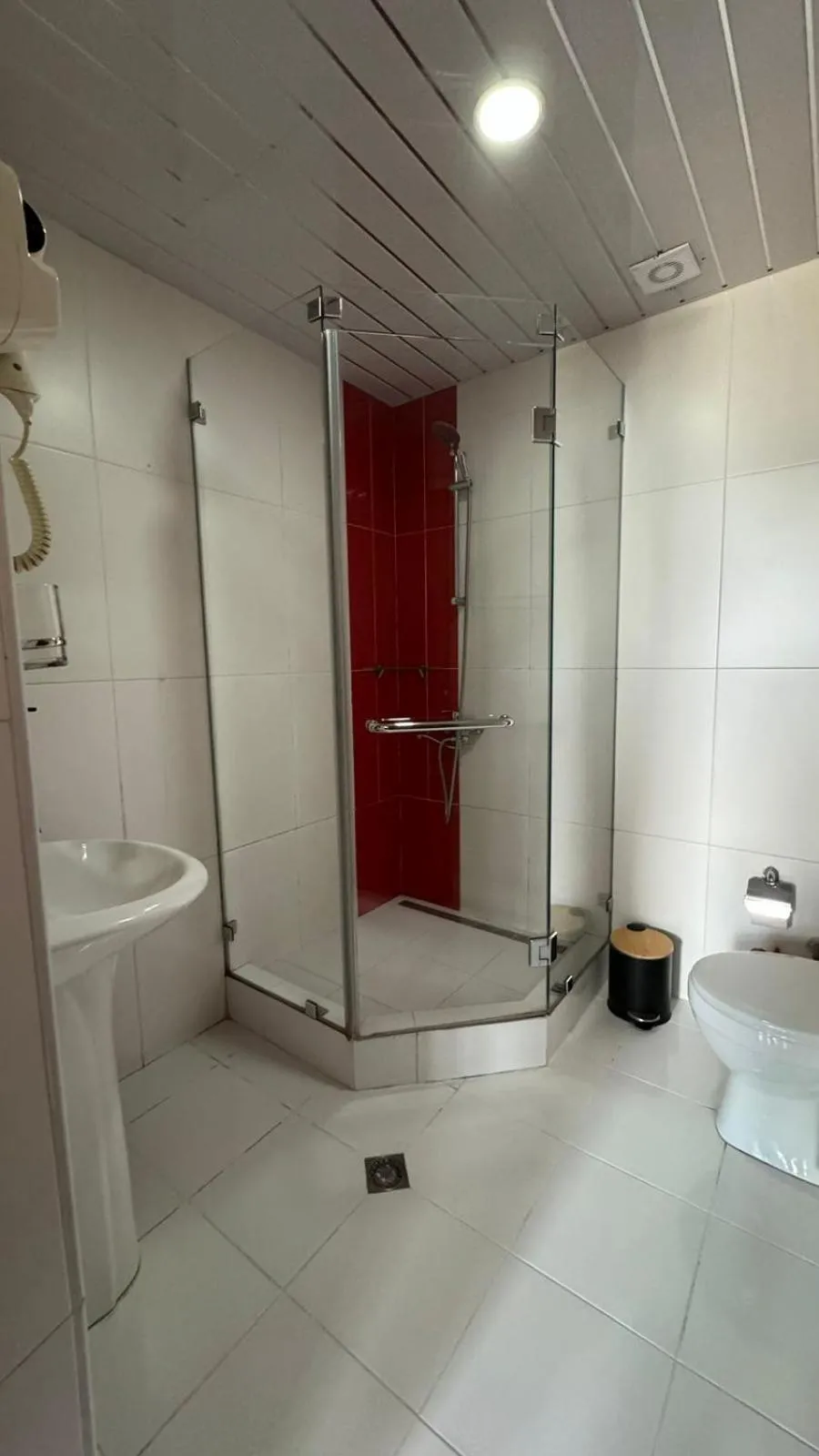 Shower in Hotel RichI G A