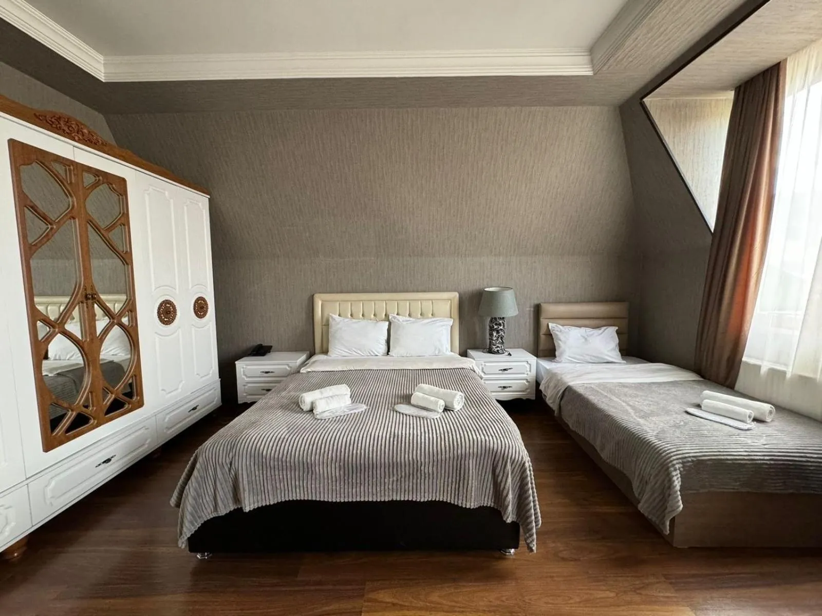 Bed in Hotel RichI G A