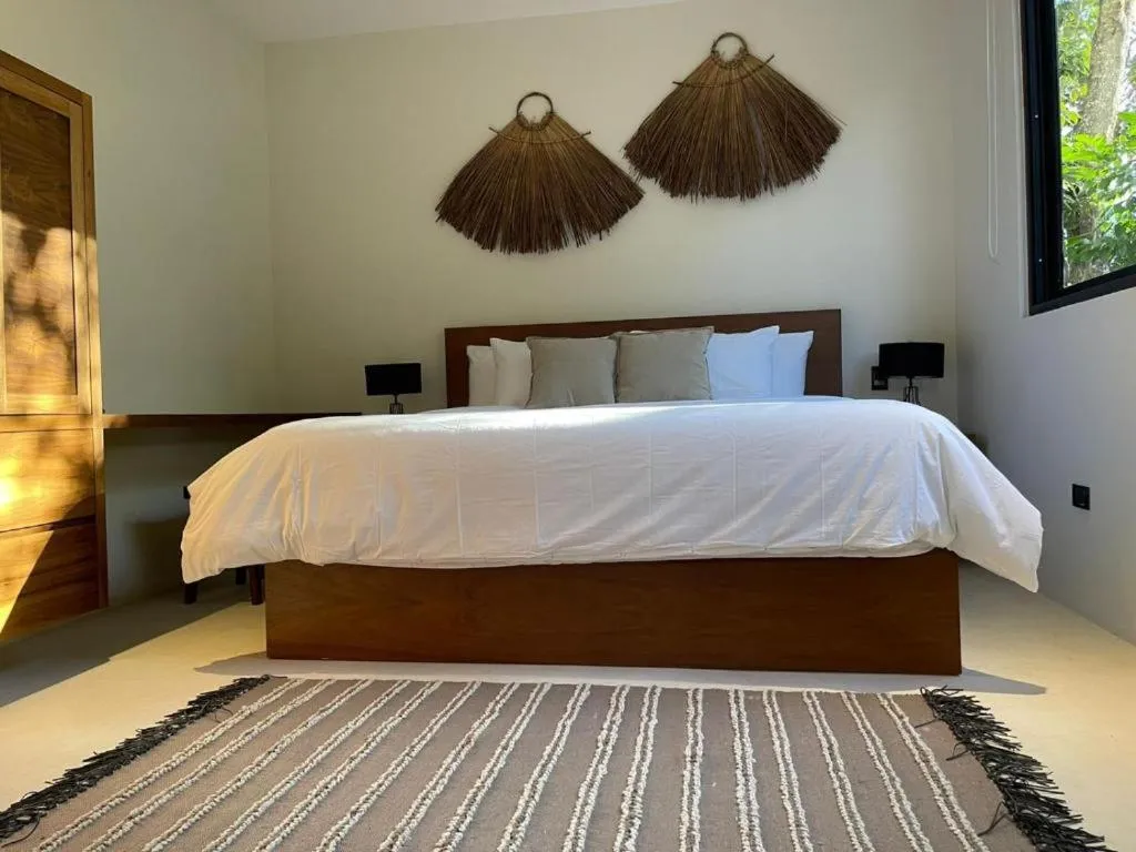 Bed in BT Rooms Tulum