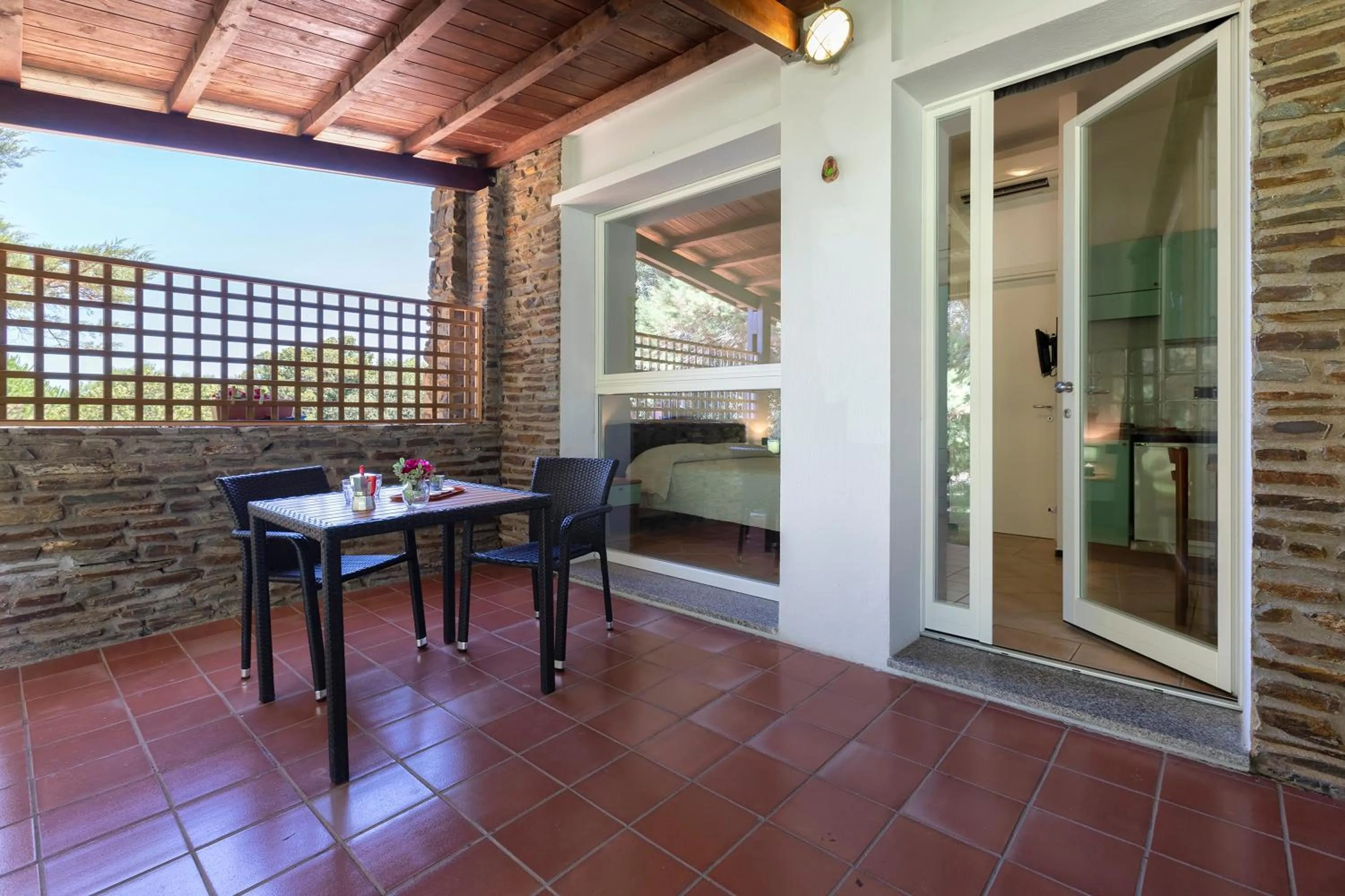 Patio in Residence Le Vele