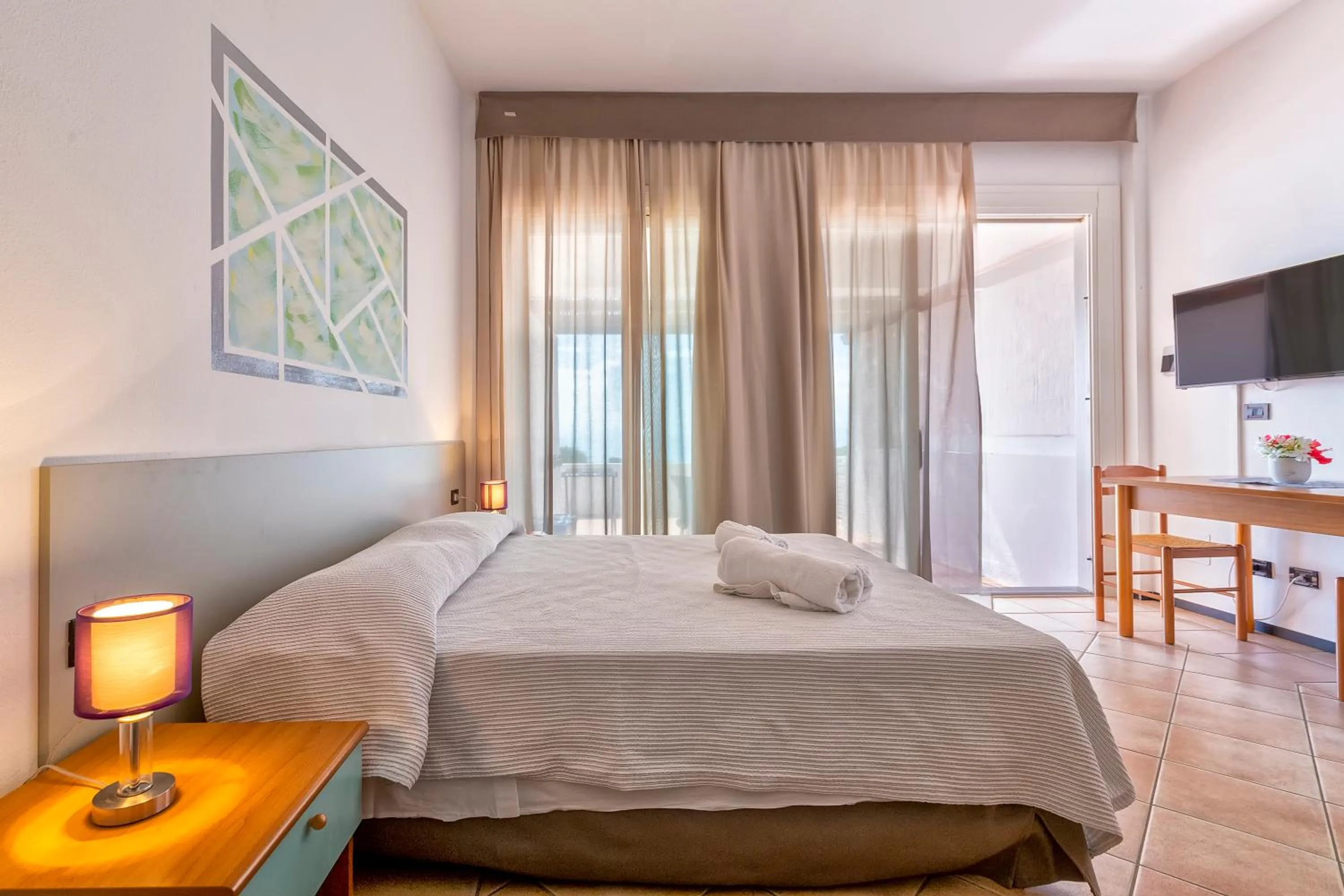 Photo of the whole room, Bed in Residence Le Vele