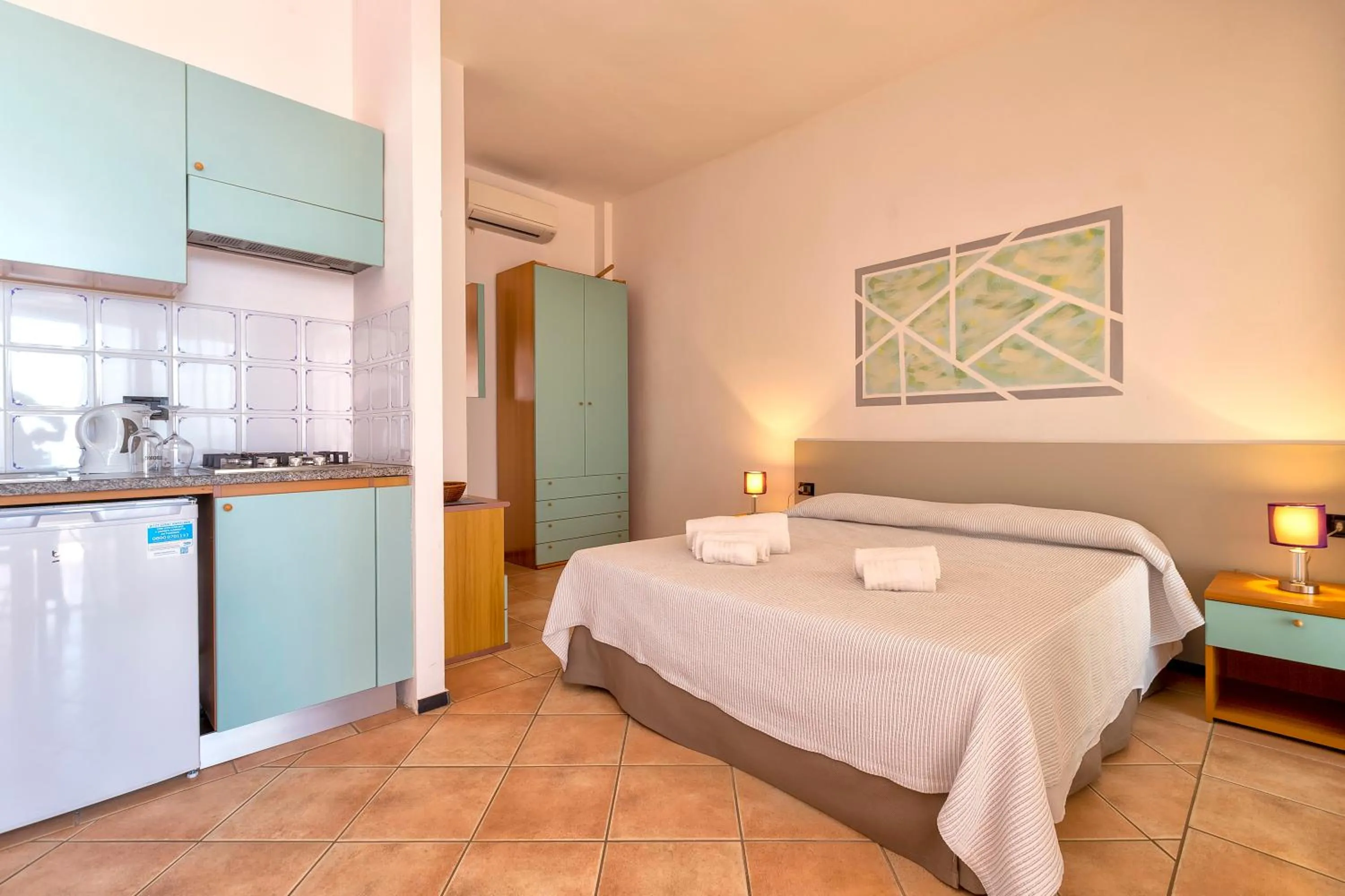 Photo of the whole room, Bed in Residence Le Vele