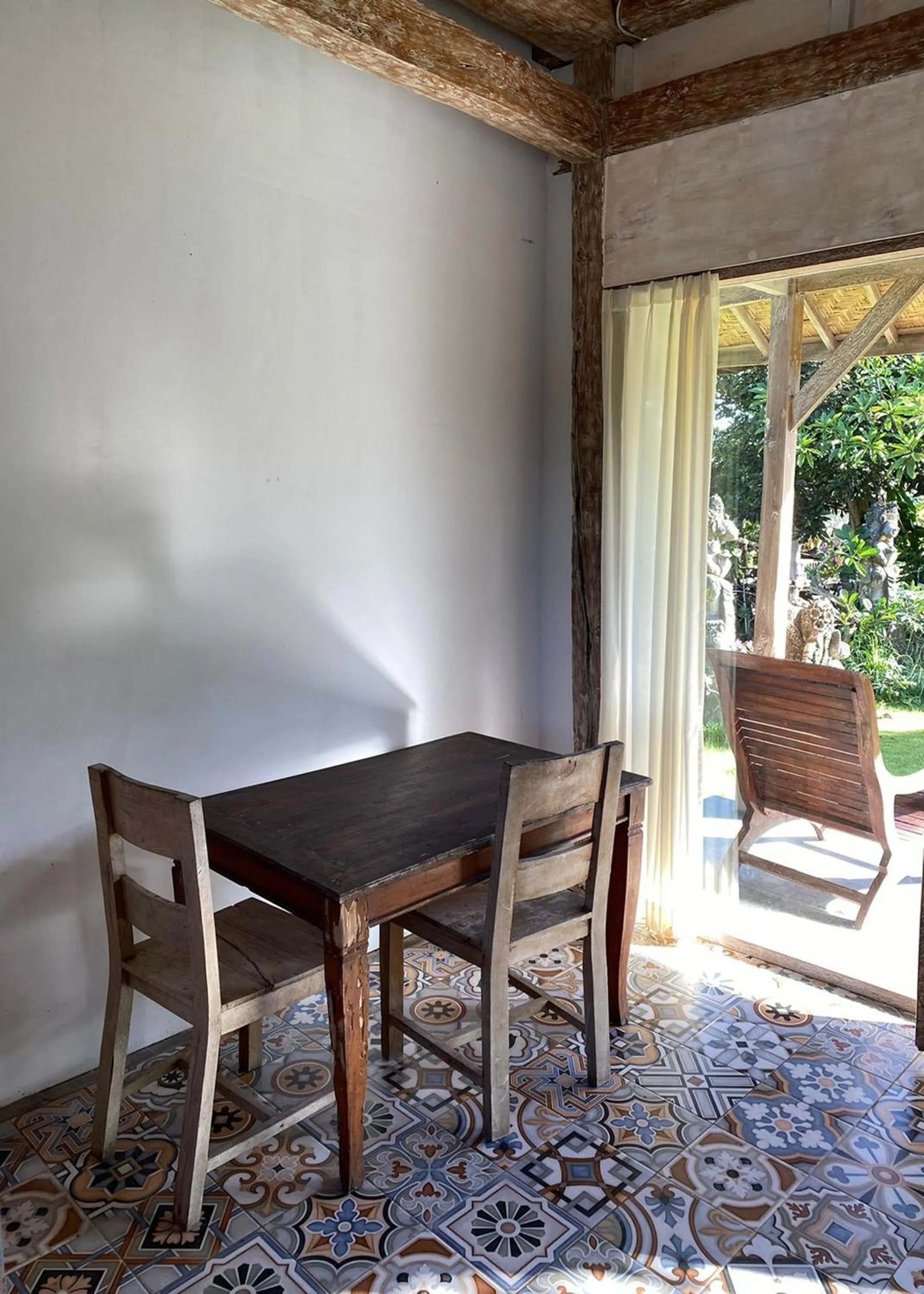 Dining area in Bali Eco Living Yoga Healing Meditation and Retreat Center