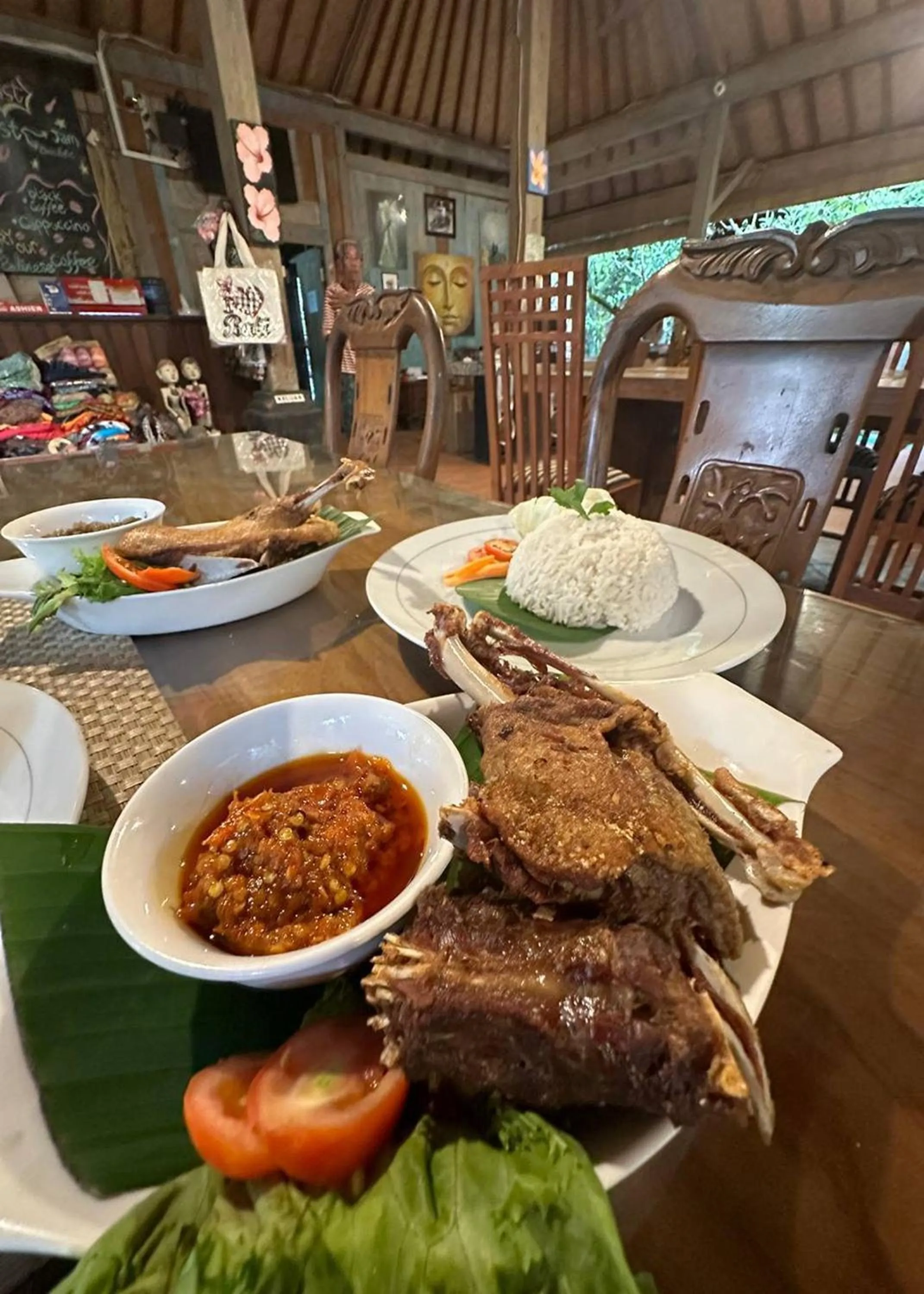 Restaurant/places to eat in Bali Eco Living Yoga Healing Meditation and Retreat Center