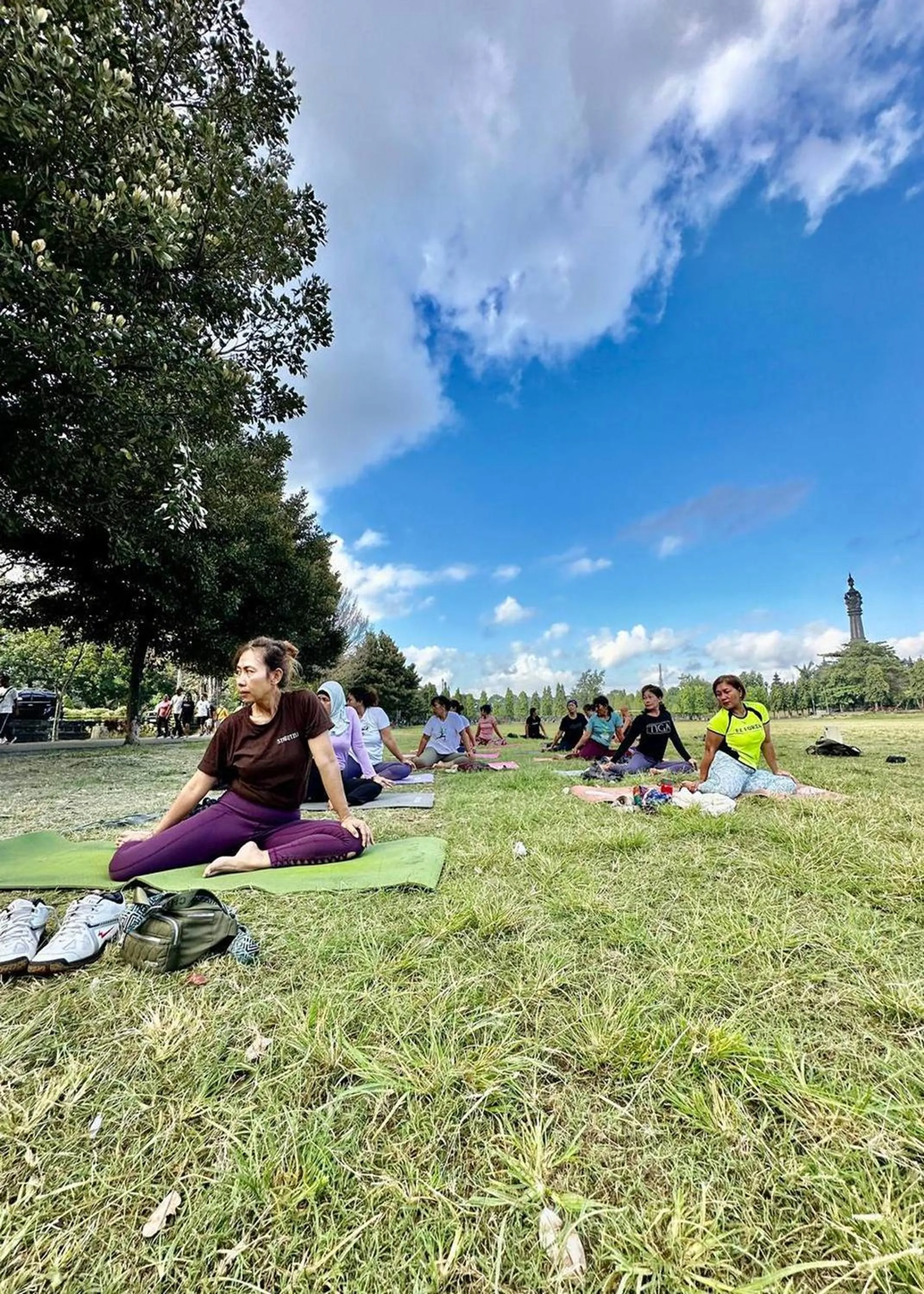 Natural landscape in Bali Eco Living Yoga Healing Meditation and Retreat Center