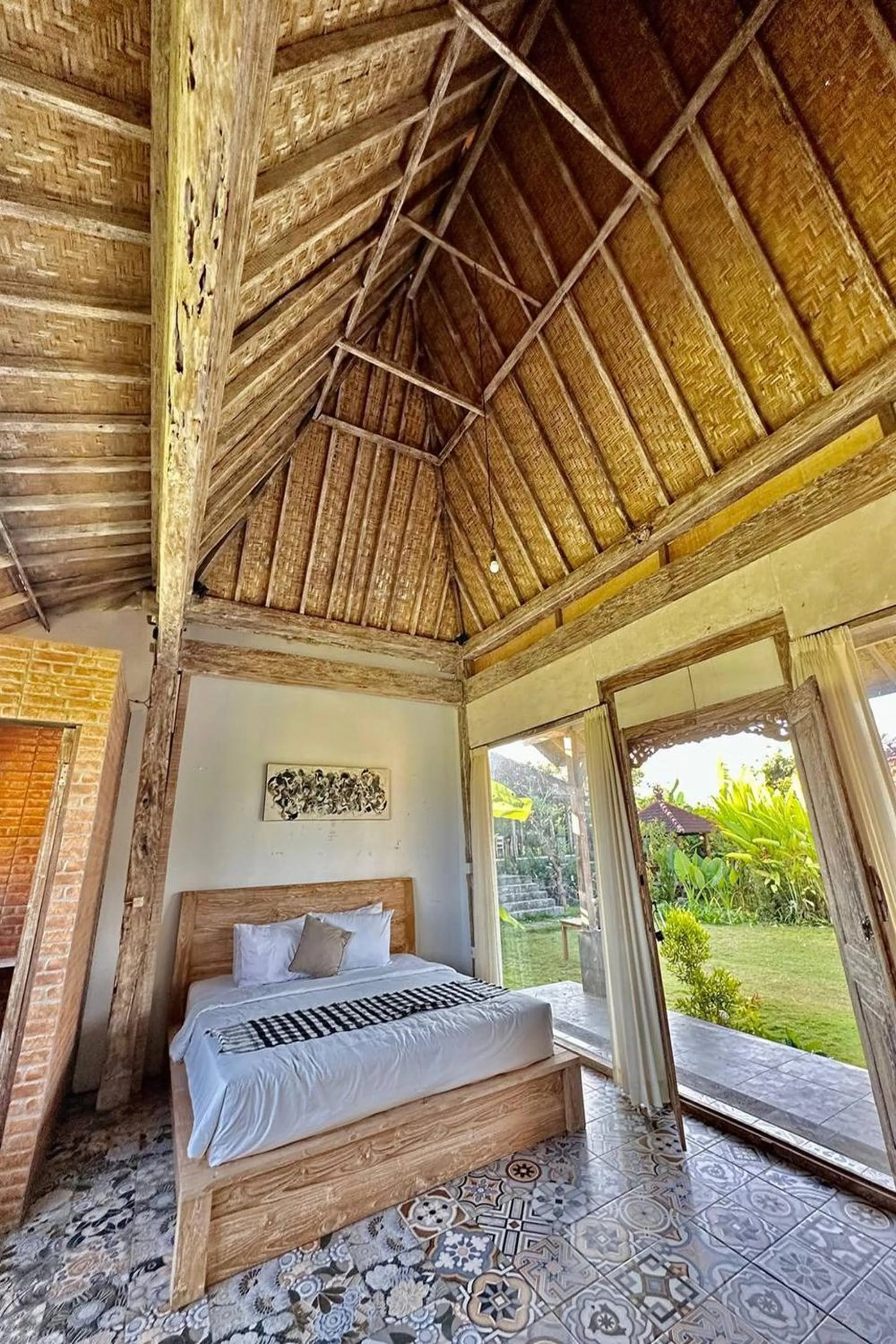 Bedroom in Bali Eco Living Yoga Healing Meditation and Retreat Center