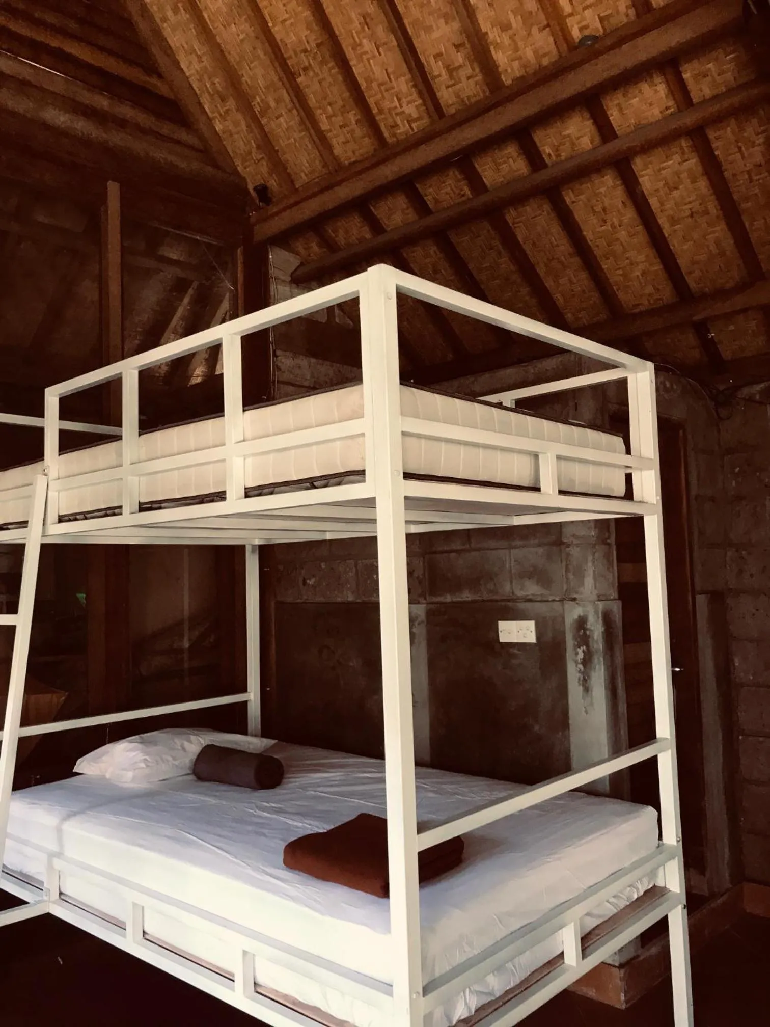bunk bed in Bali Eco Living Yoga Healing Meditation and Retreat Center