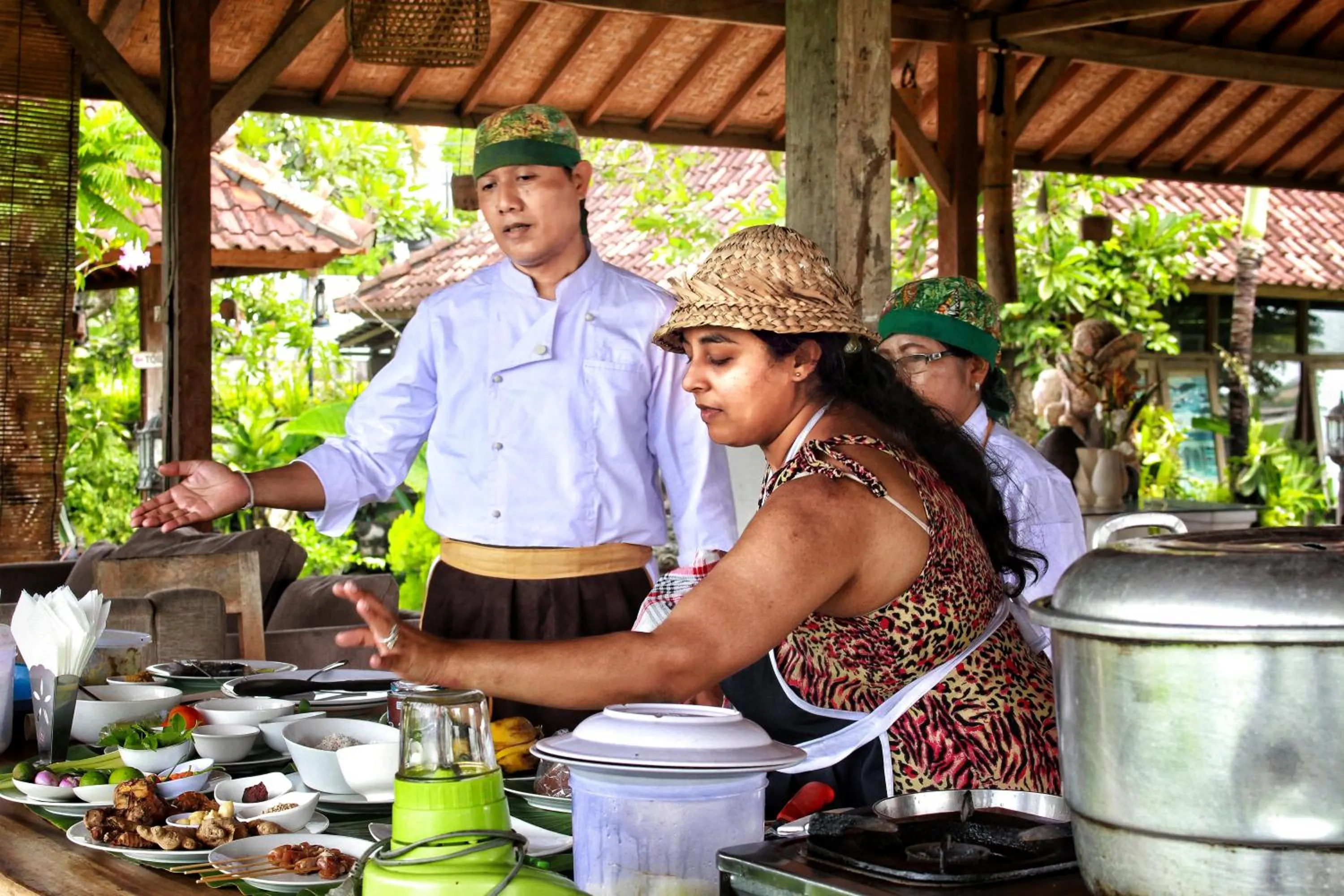 Staff in Bali Eco Living Yoga Healing Meditation and Retreat Center