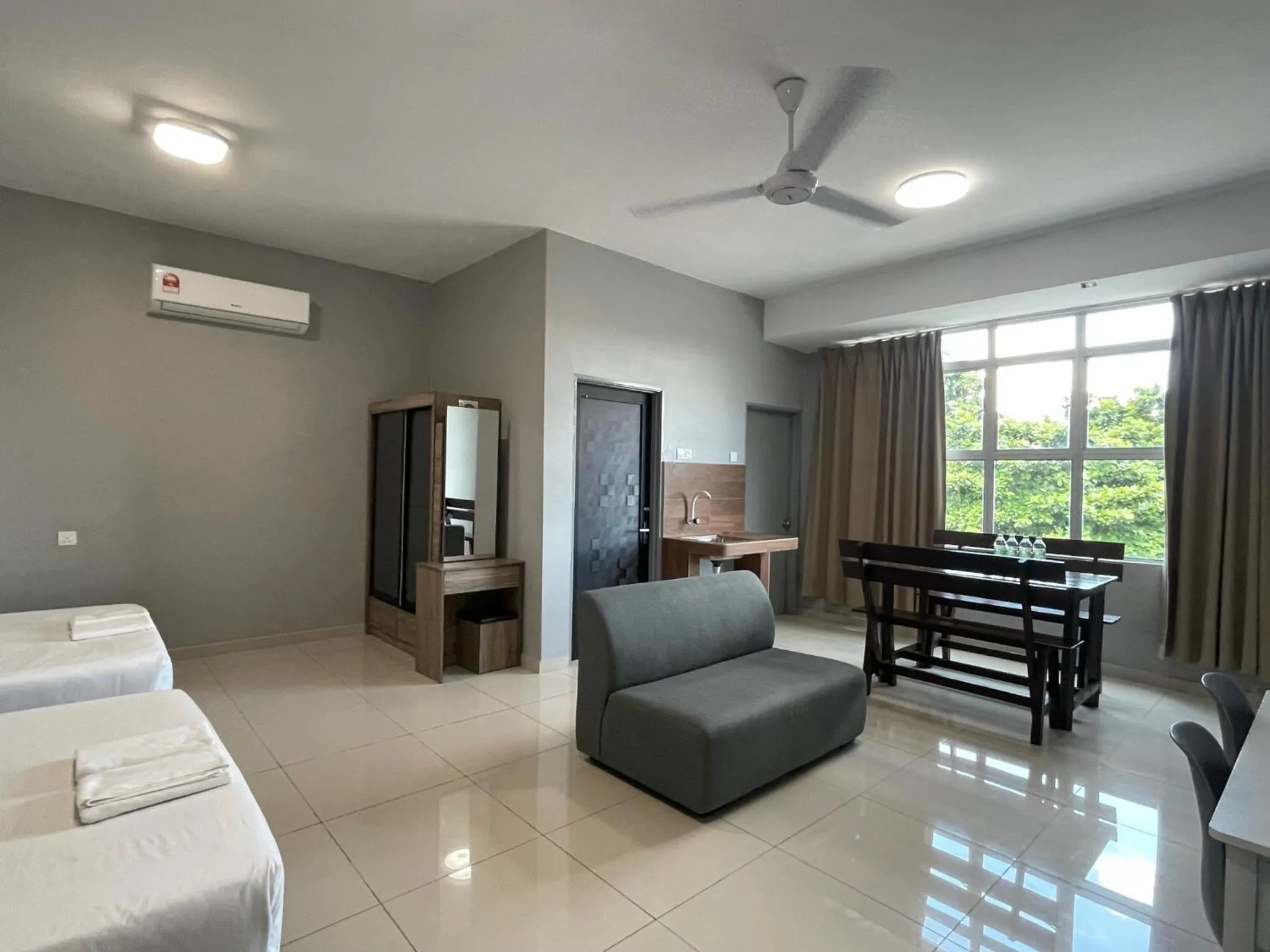 Bed in Reno Hotel Ipoh