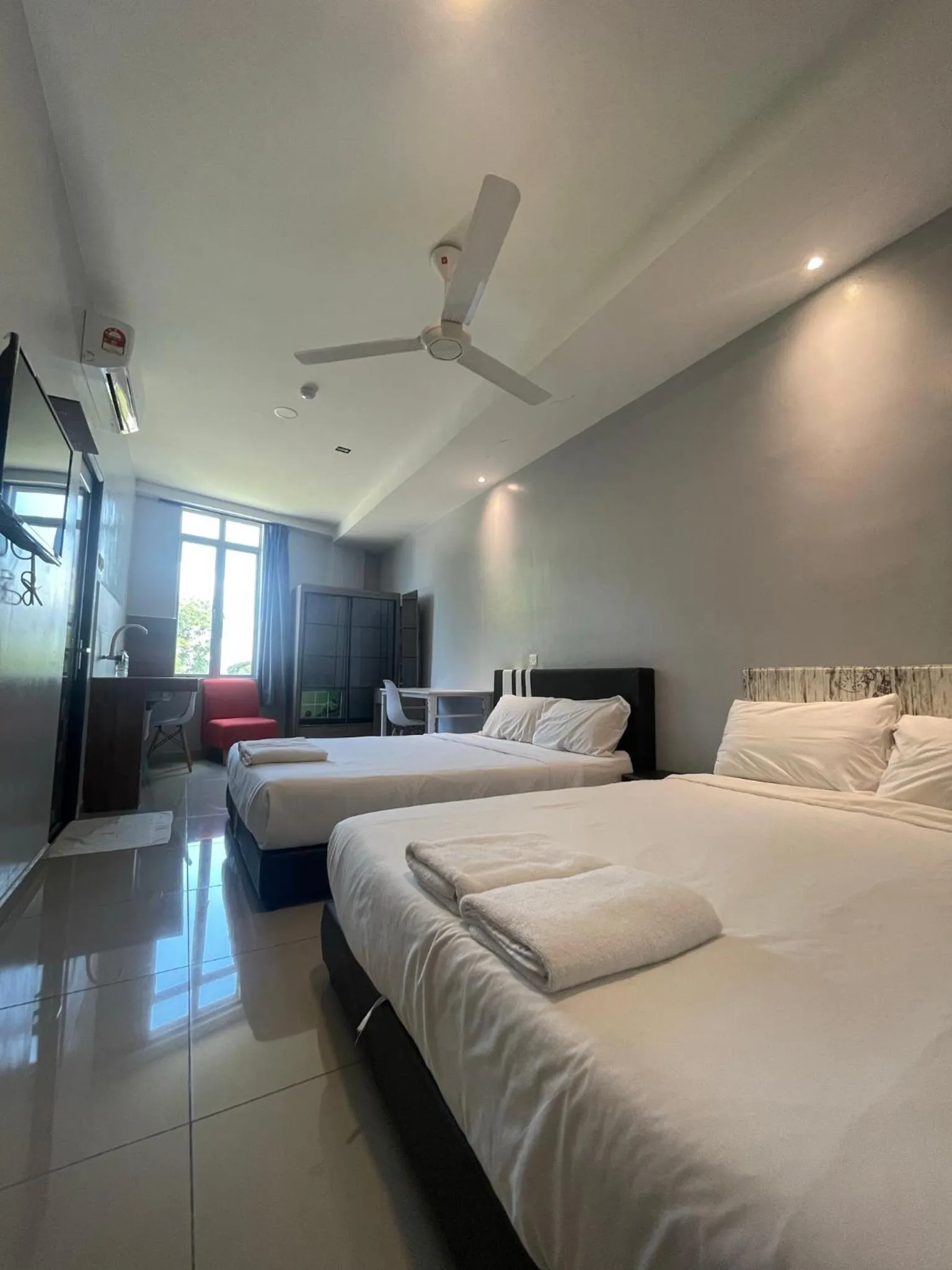 Bed in Reno Hotel Ipoh