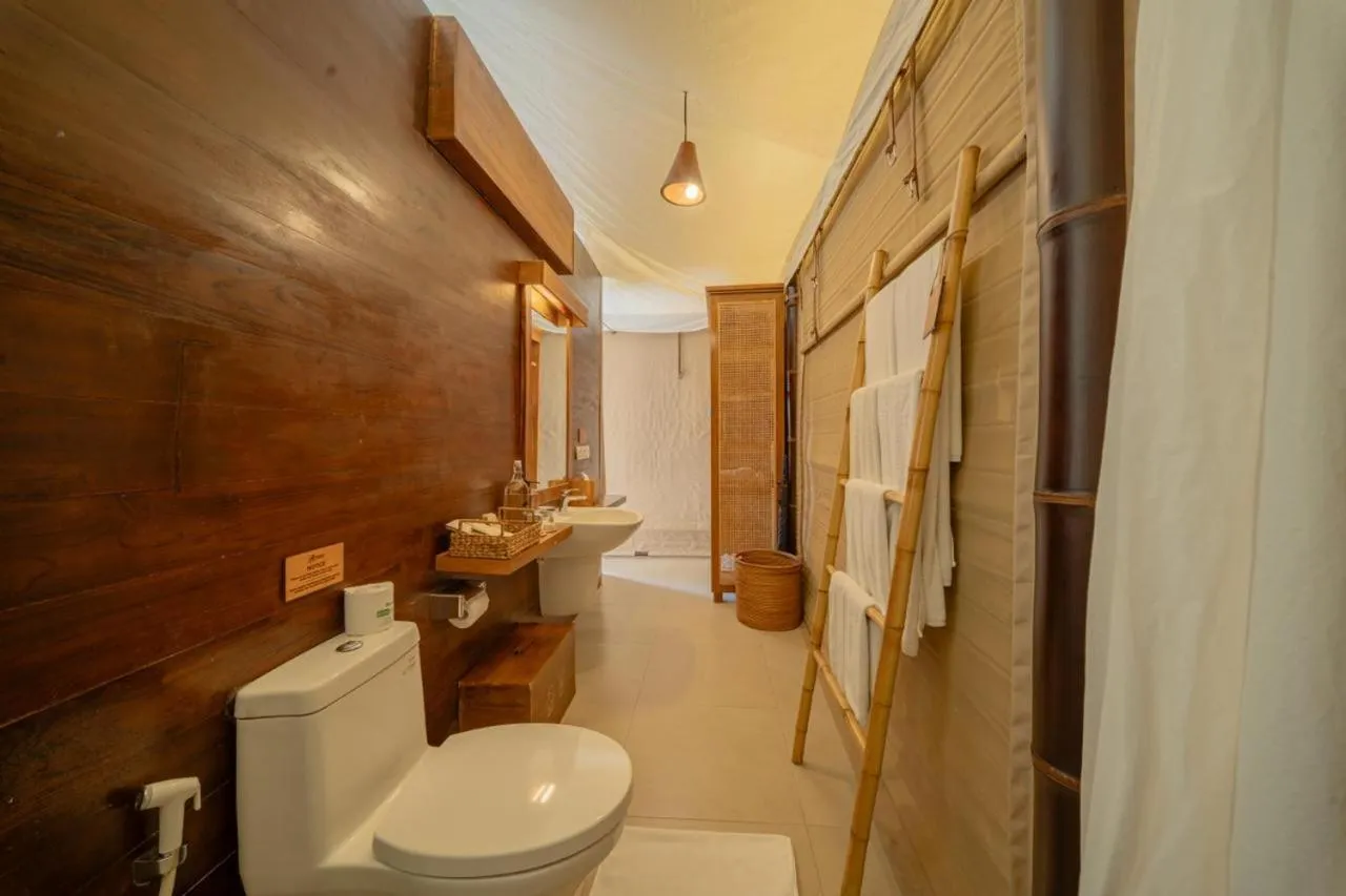 Bathroom in Bali Beach Glamping