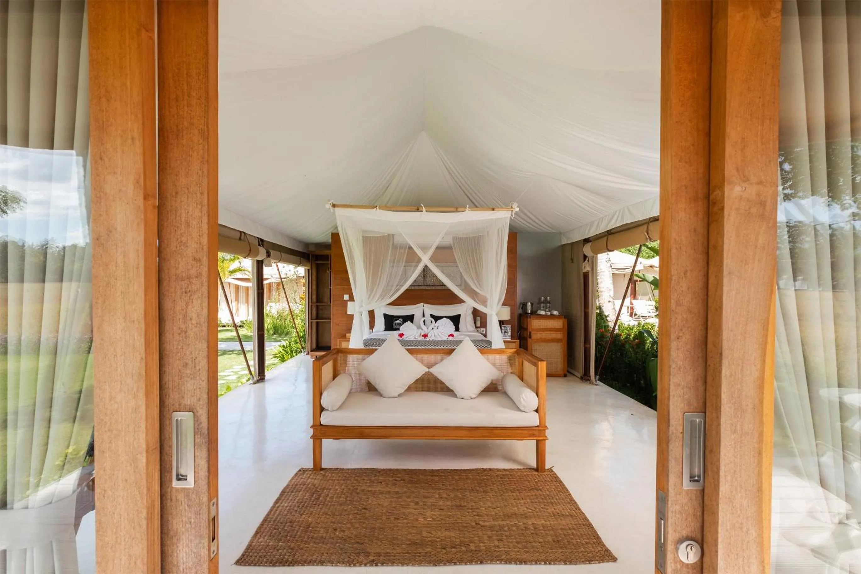 Bedroom, Bed in Bali Beach Glamping