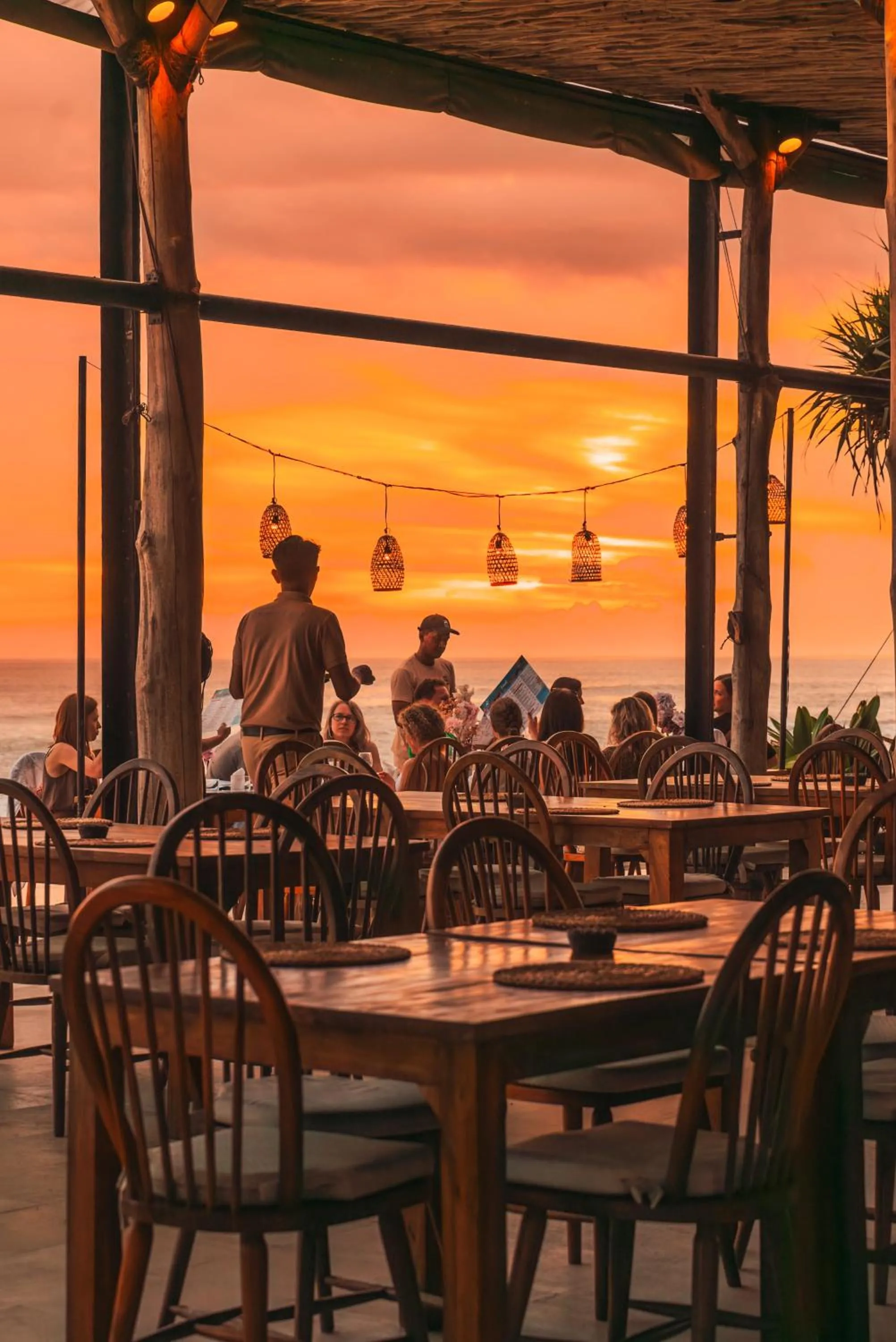 Restaurant/places to eat in Bali Beach Glamping