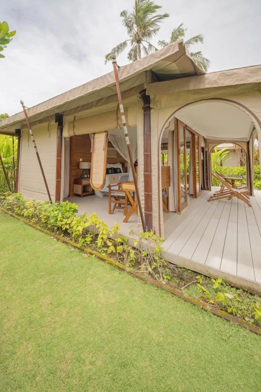 Patio in Bali Beach Glamping